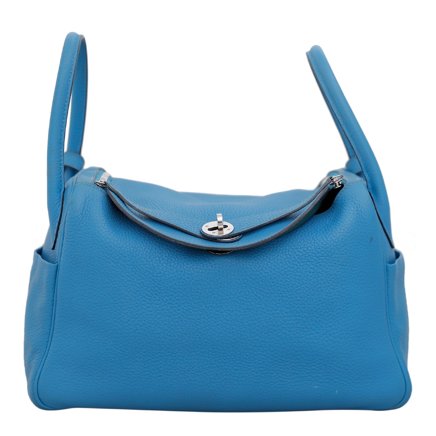 Hermès Clemence Lindy 30 Bag HER05938B