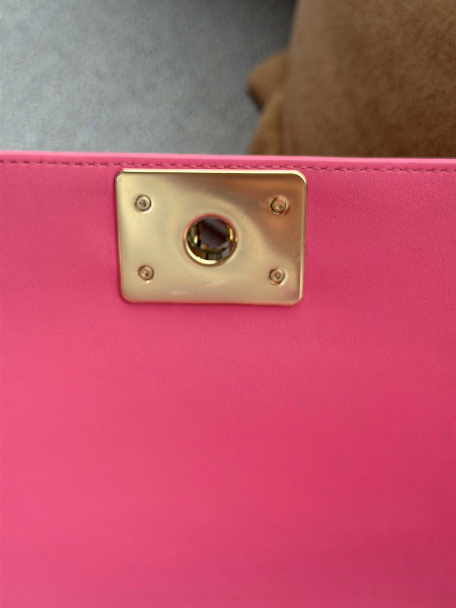 Chanel Boy Flap Bag Pink image 16