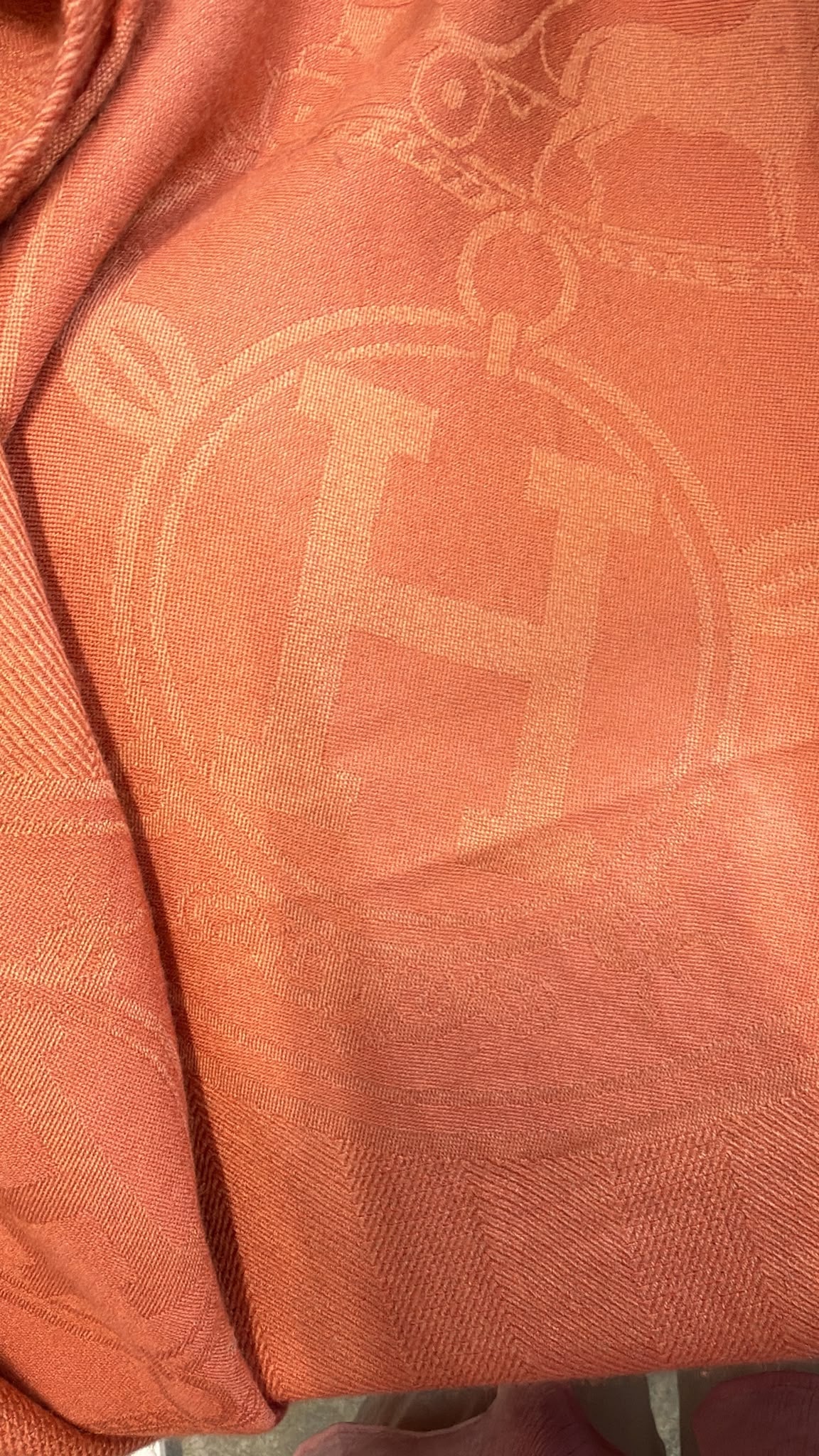 Hermes Orange Scarf SYC2033