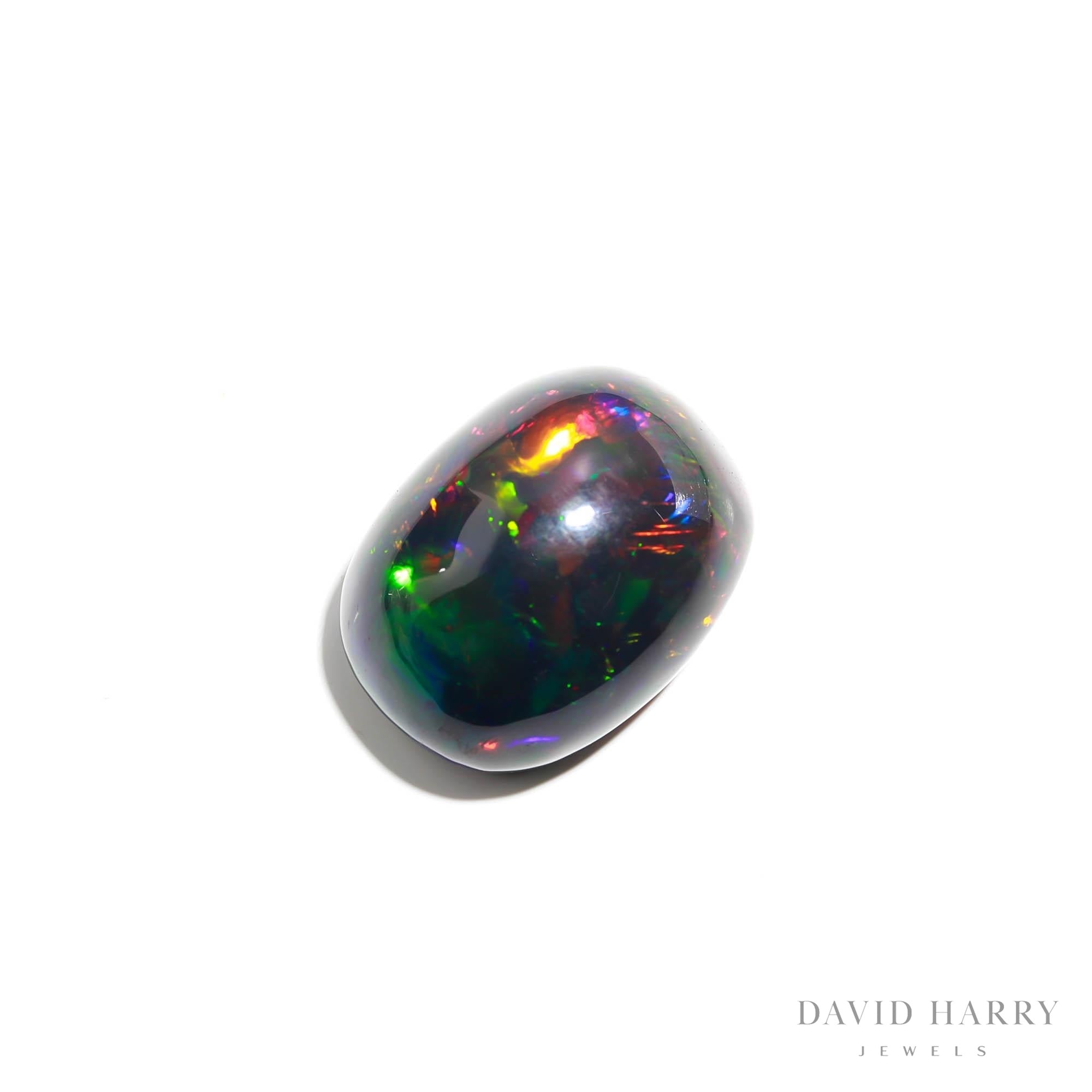24.38ct Black Opal