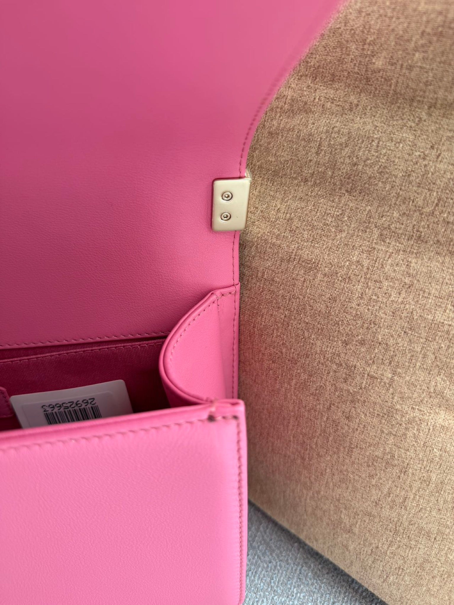 Chanel Boy Flap Bag Pink image 18