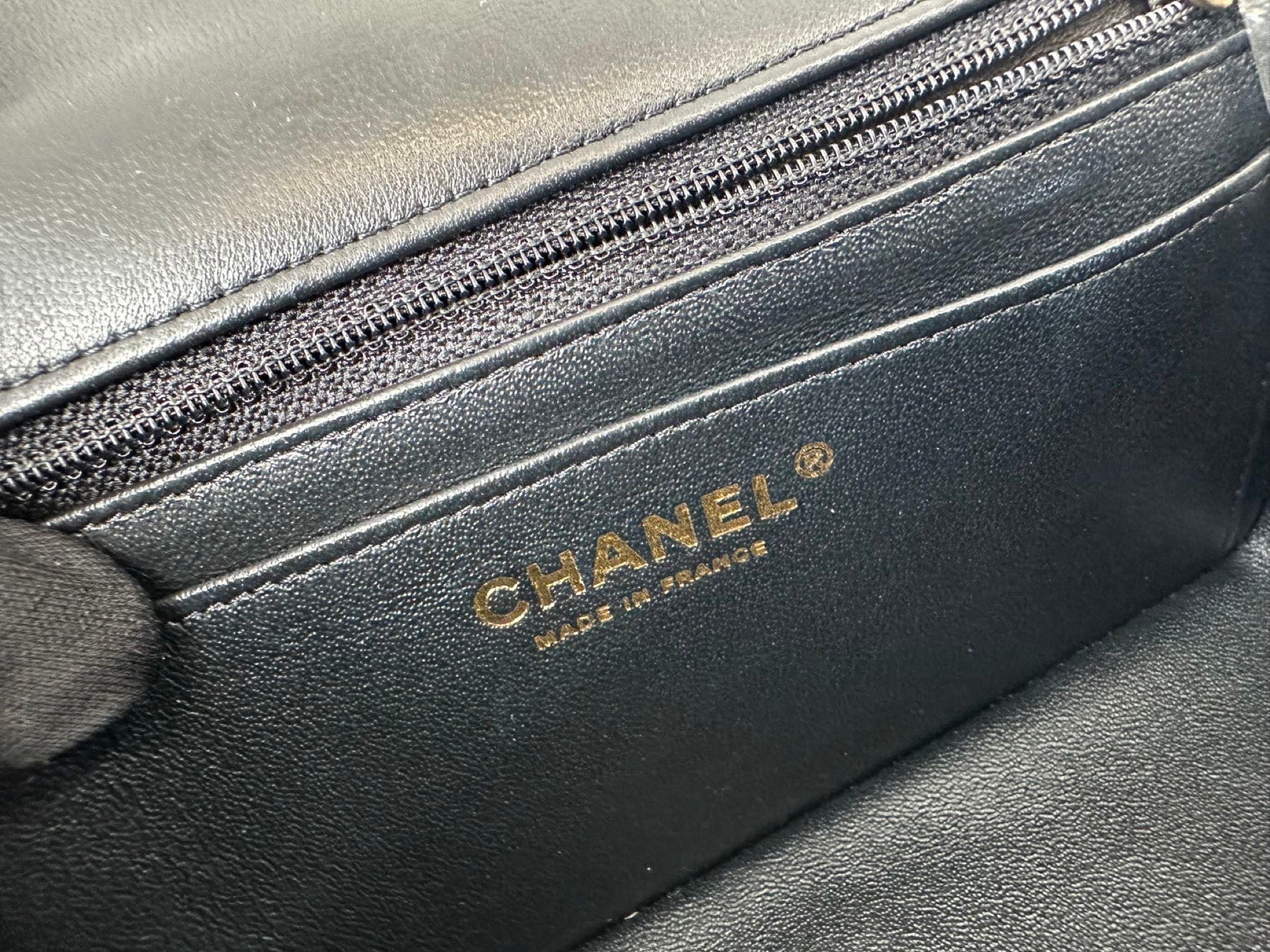 Chanel Classic Flap Mini Rectangular - Black image 18