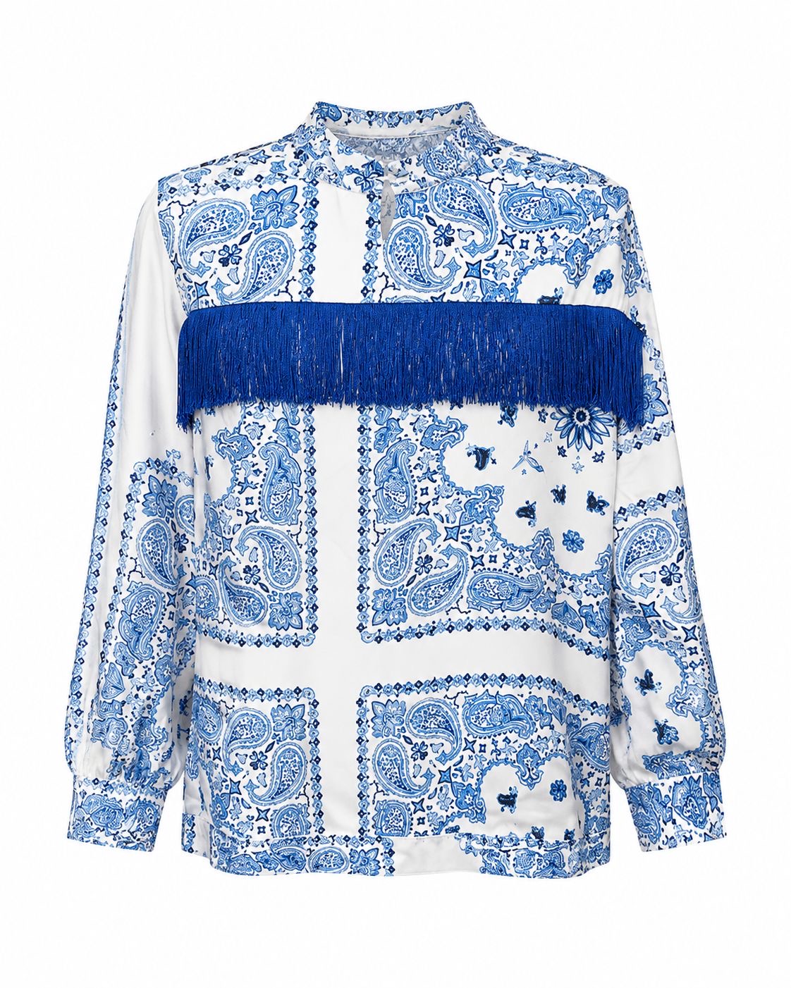BOMBER COLETTE FRINGES BANDANA BLUE GRADIENT MCL12100