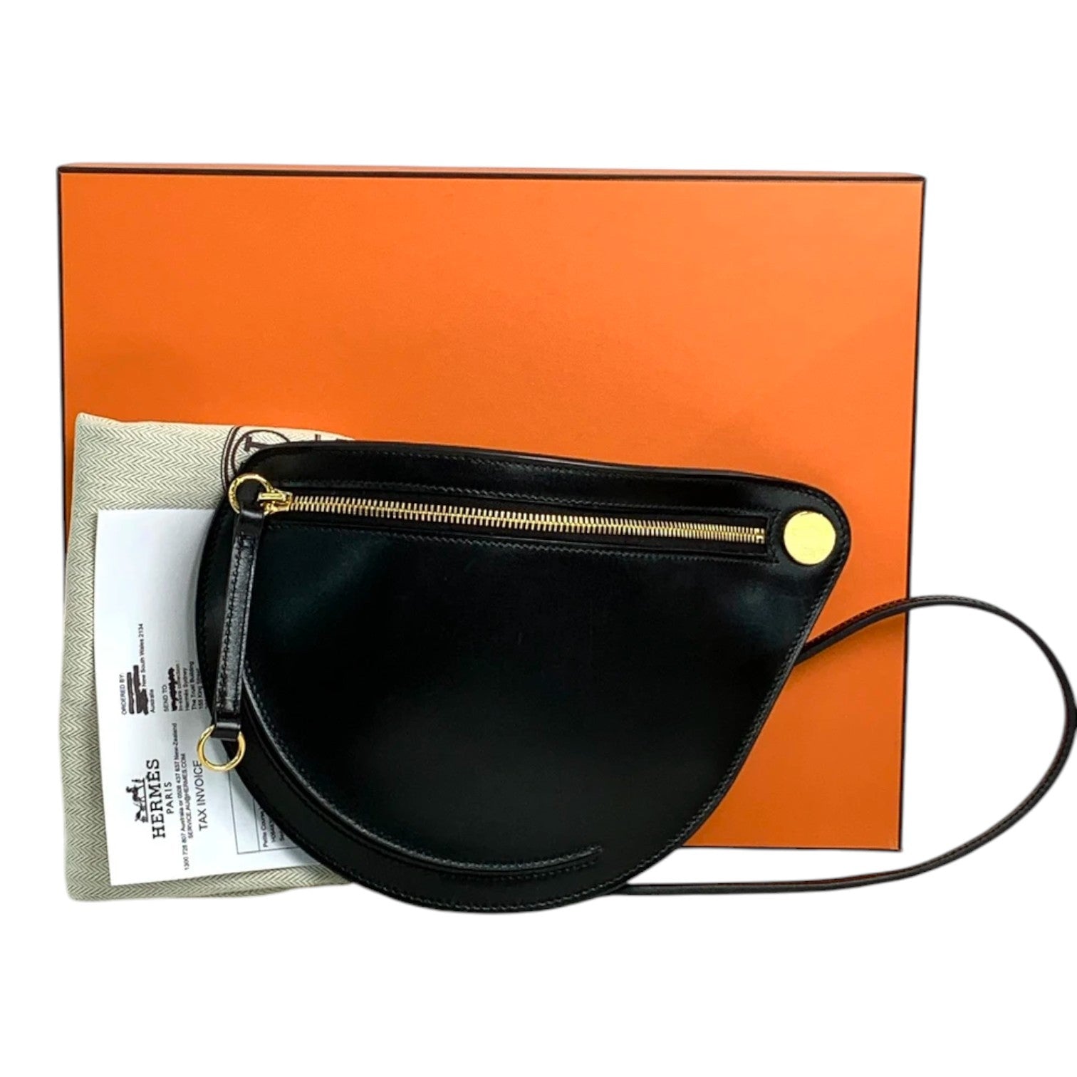 Hermes Petit Course Black Bag