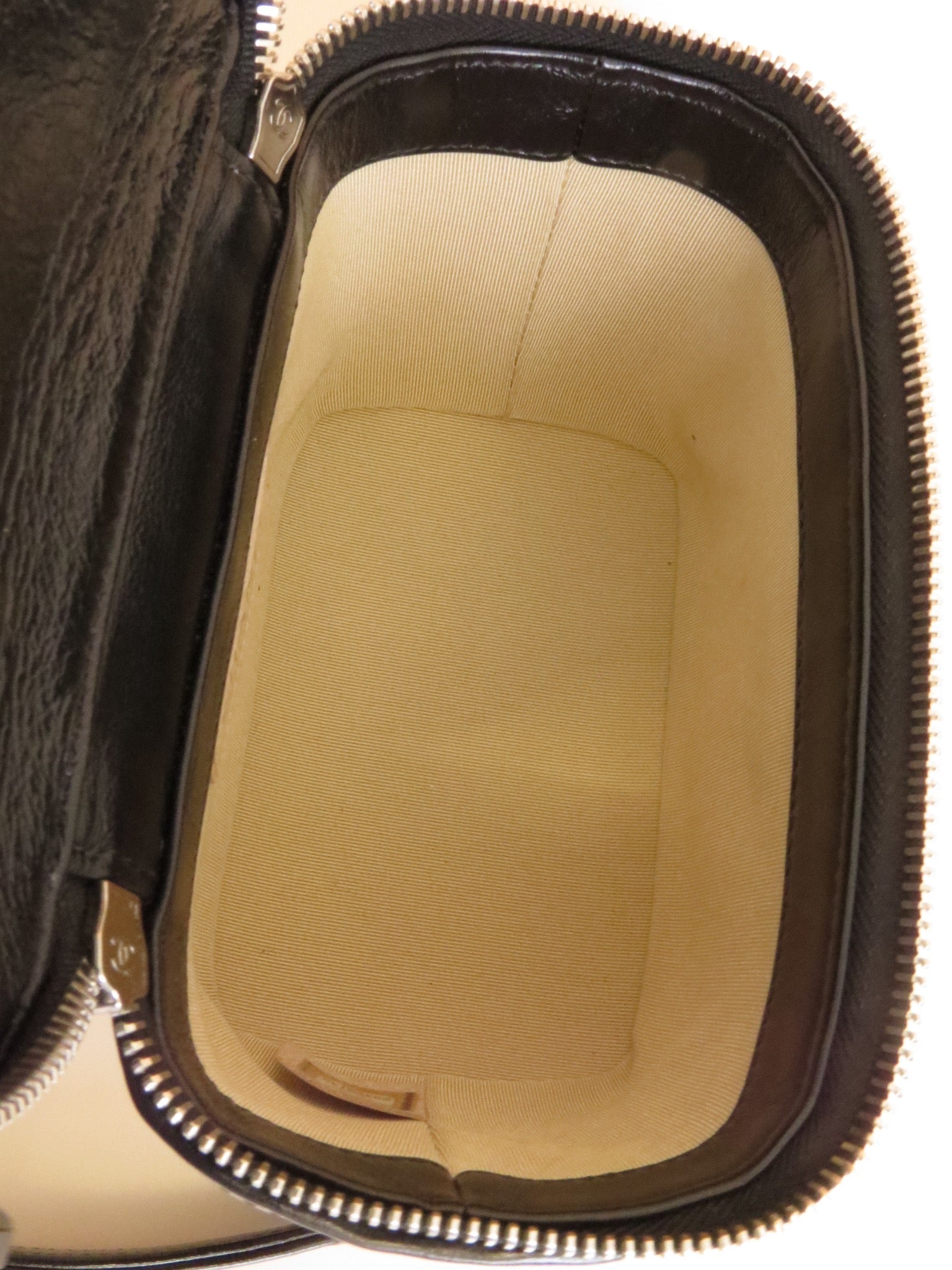 Chanel Woven Vanity Case - Black & Natural image 19