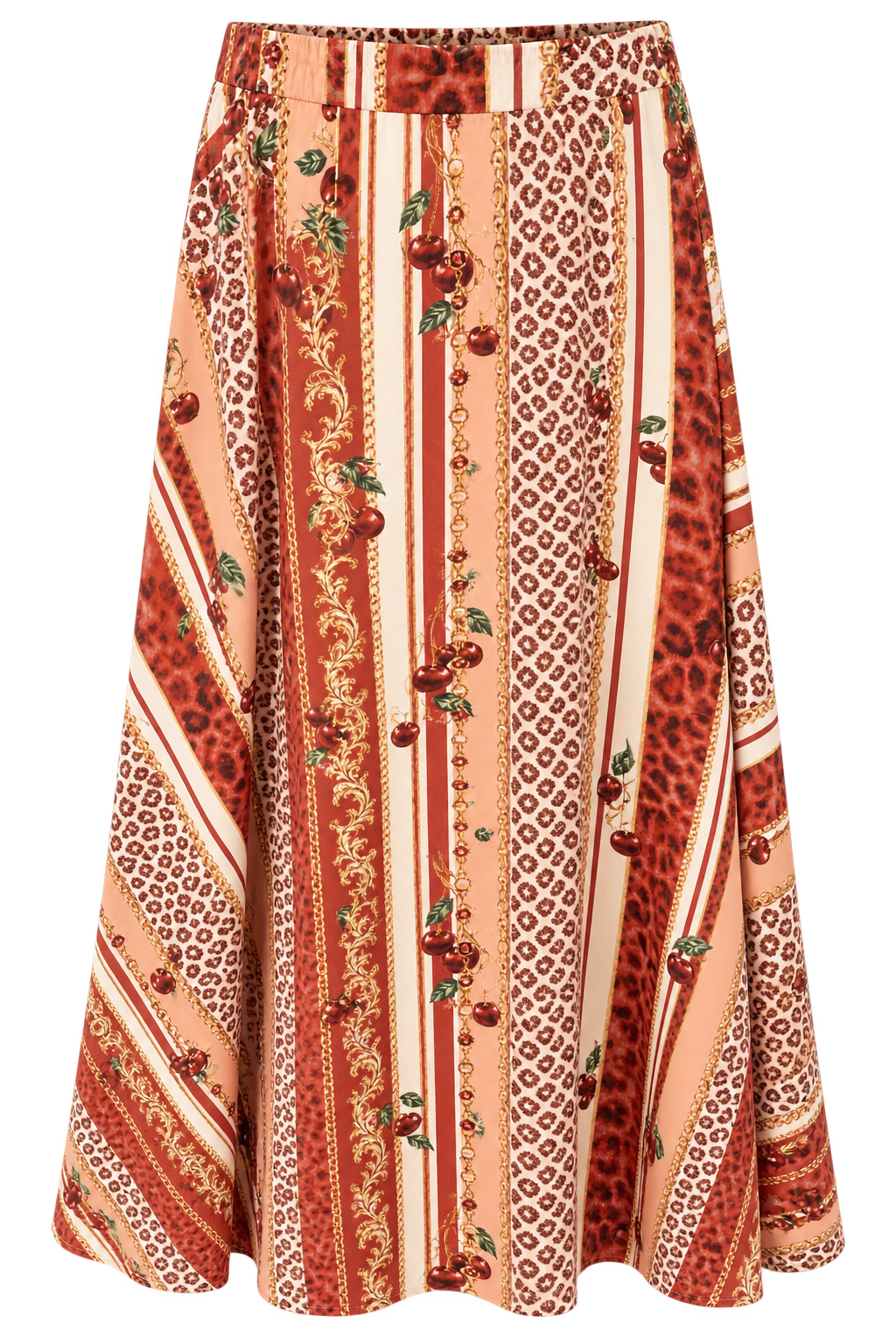SKIRT KARLITO CHERRY STRIPES MCL13255