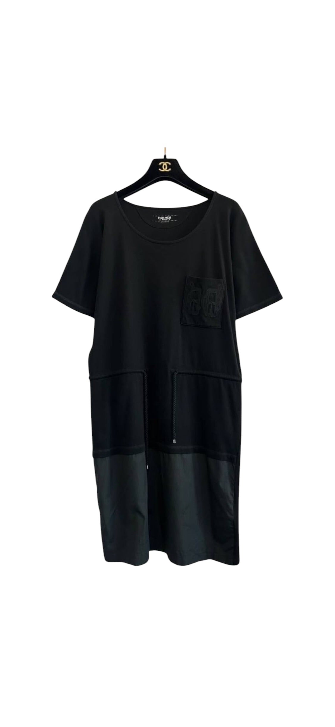Hermes Black Dress Sz36 DLT7069