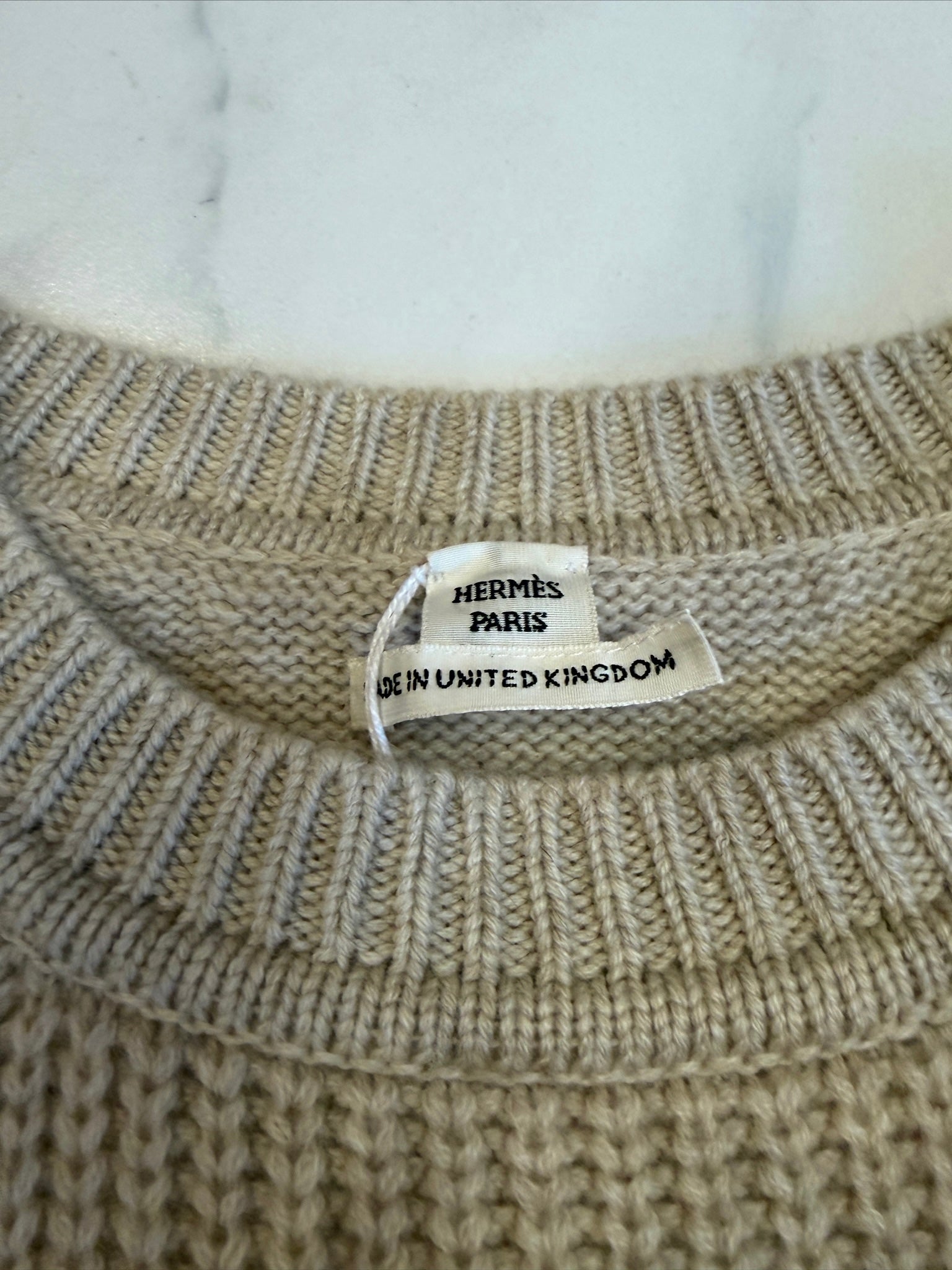 FR38 - Hermès Cashmere long-sleeve sweater