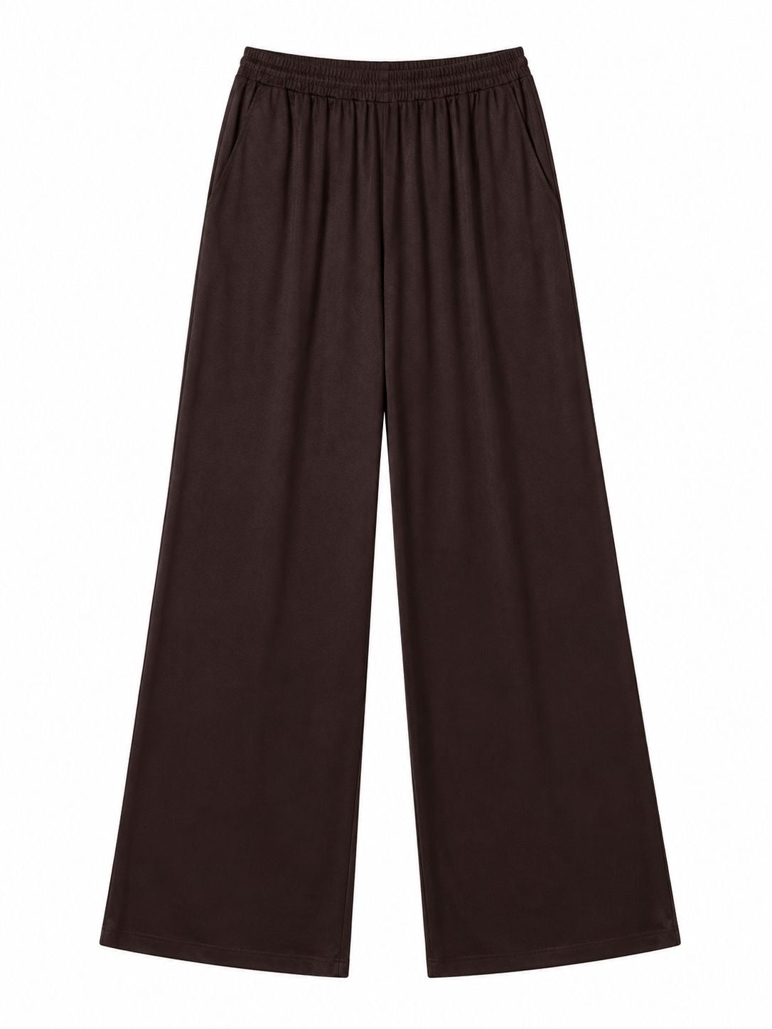 TROUSER KNITWEAR DARK CHOCOLATE BROWN MCL13200