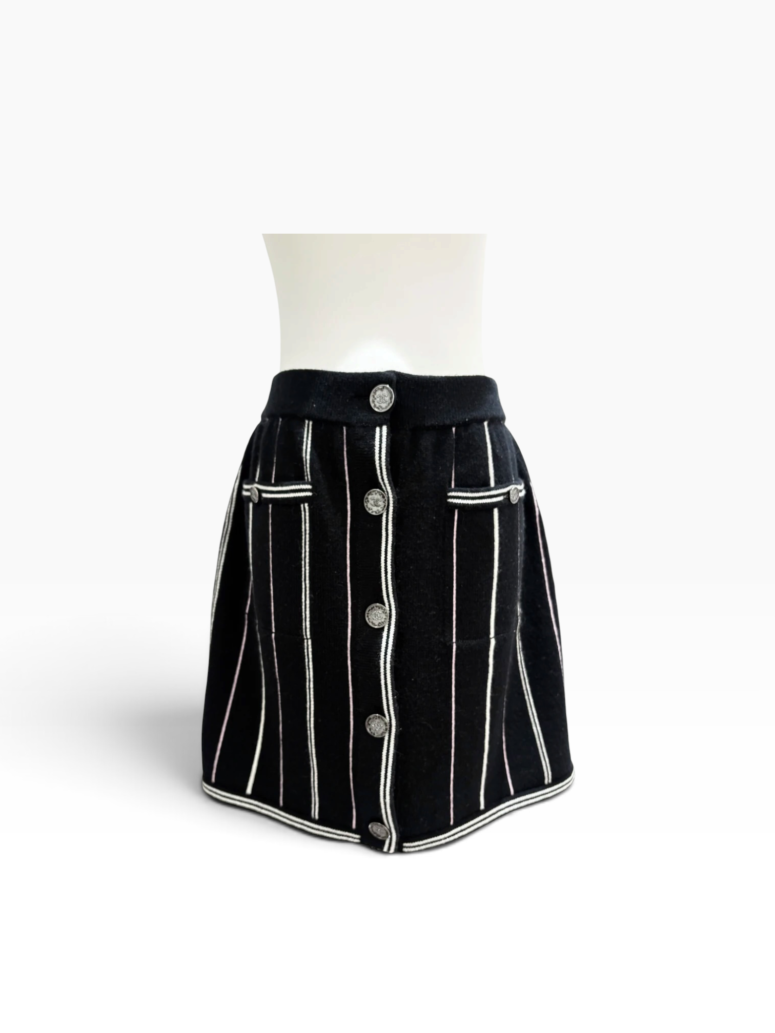 Chanel 23P Cashmere Skirt - Size 36