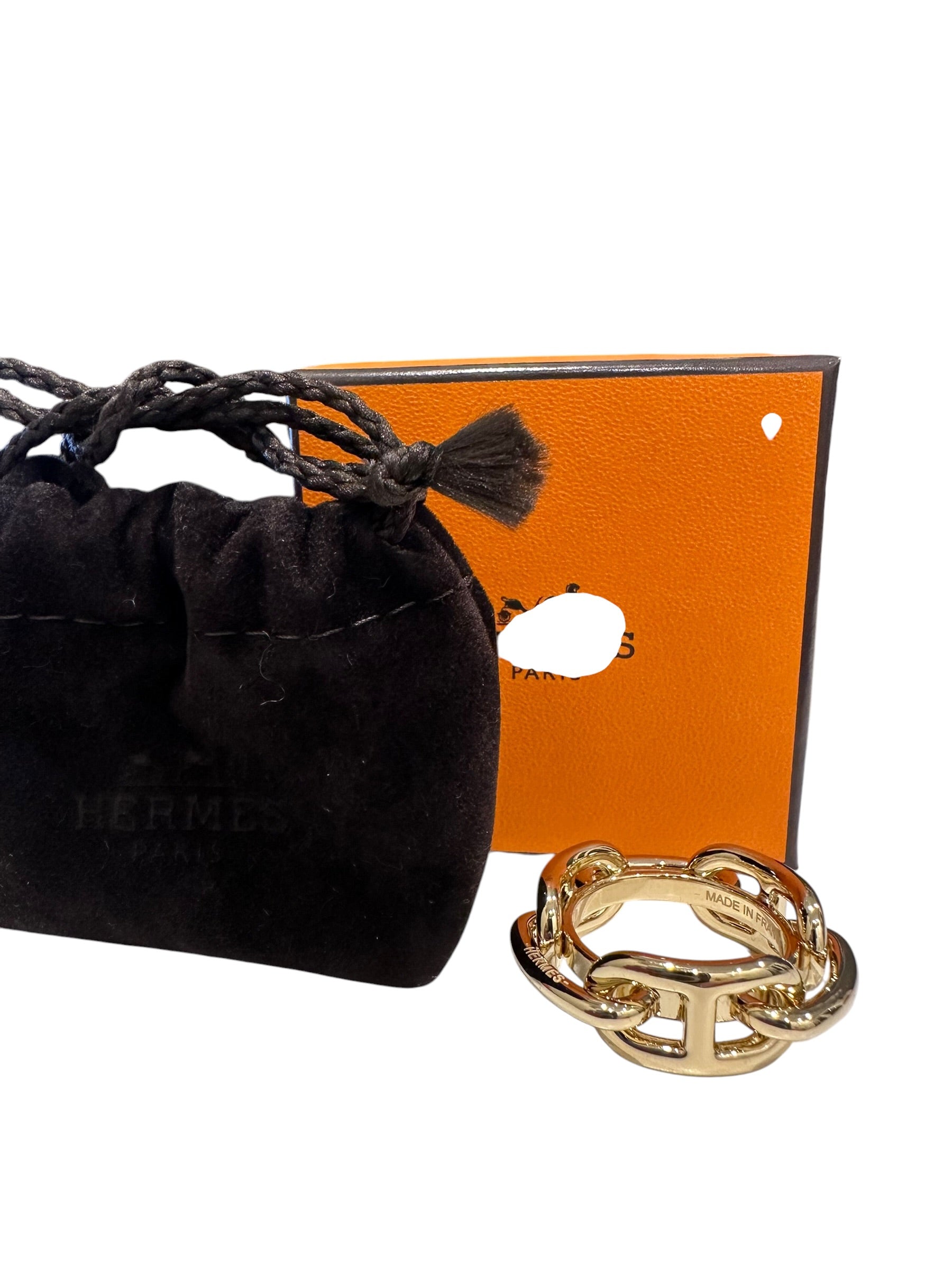 Hermes Regate Scarf Ring - Gold - Giftable