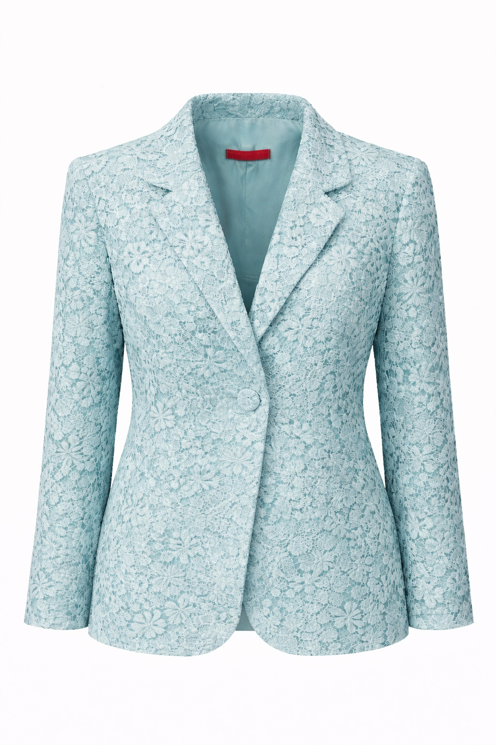 JACKET CLOVER LACE LIGHT TURQUOISE MCL00785