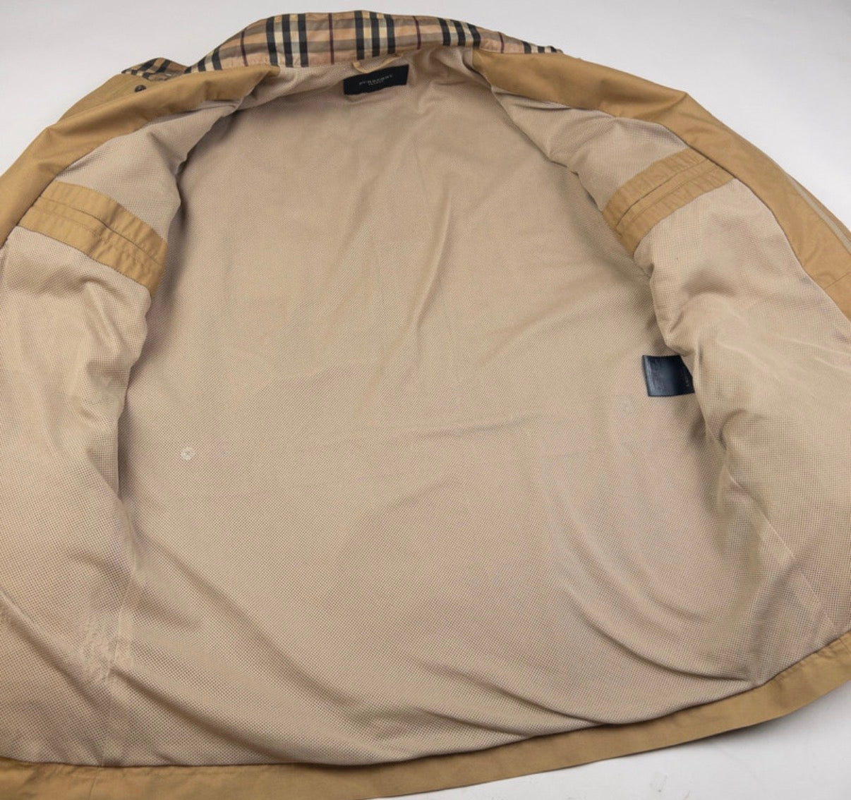 Vintage Burberry Zip Up Cargo Jacket Size XL DBXM0012