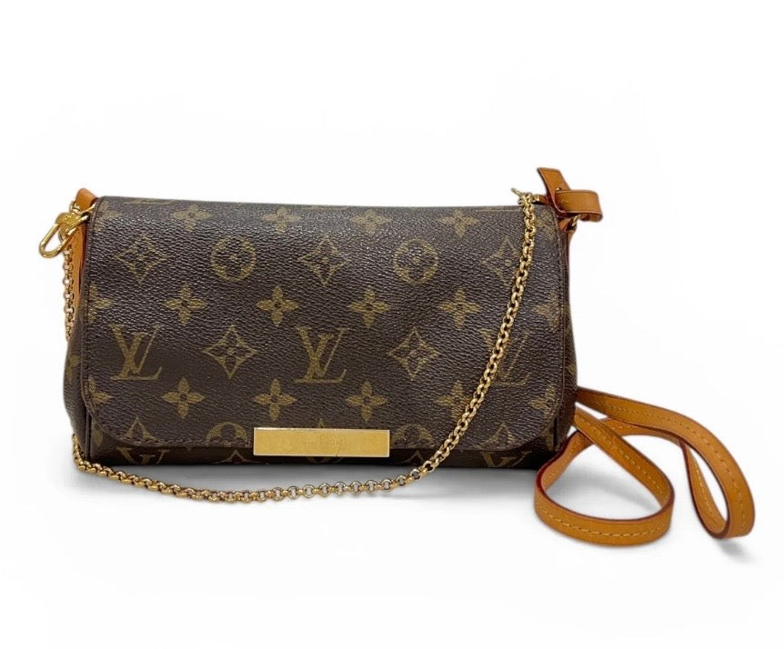 Louis Vuitton Favourite Bag in Monogram Canvas