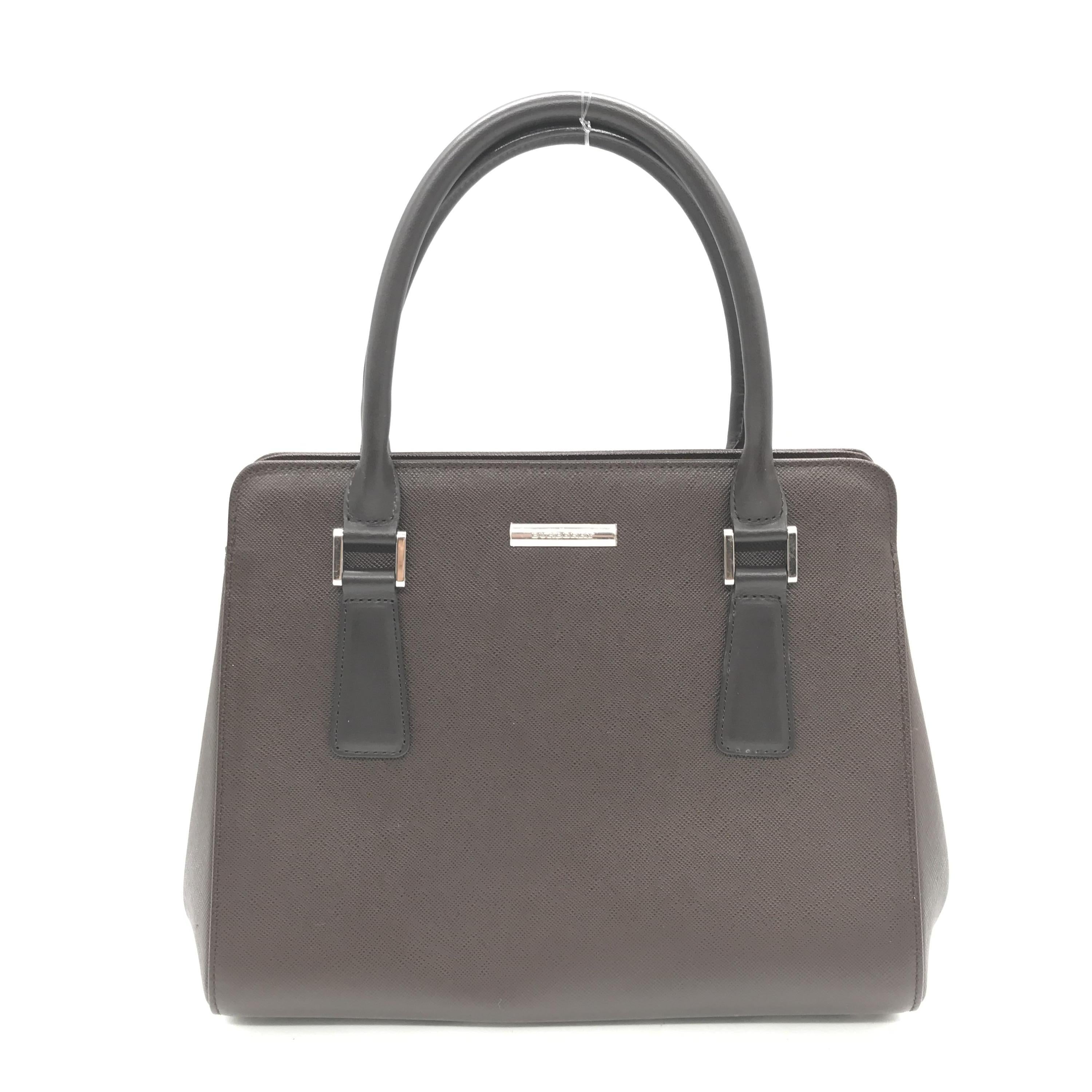 Burberry Brown Saffiano Leather Handbag C329783