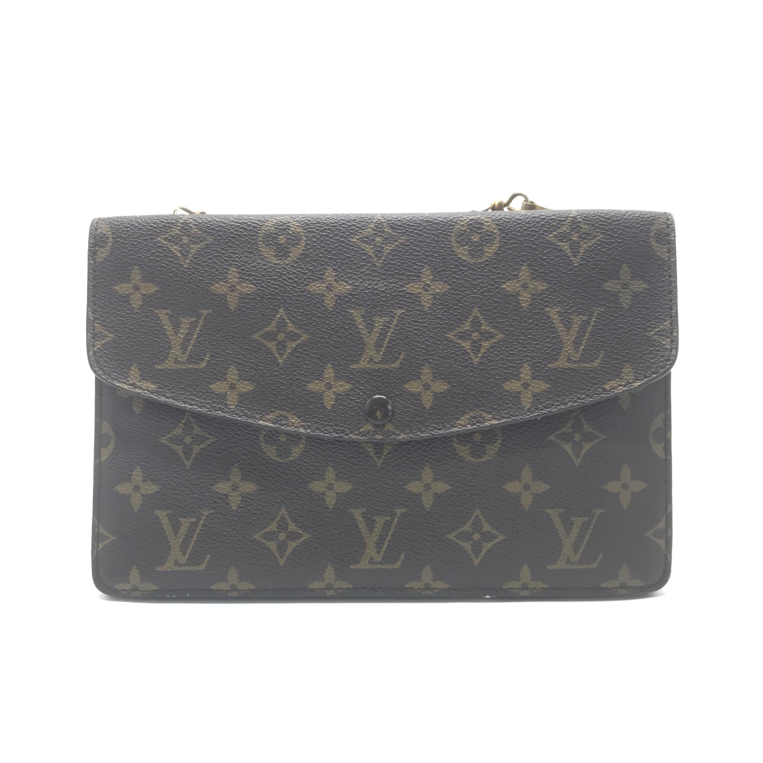 Louis Vuitton Monogram Double Rabat Bag C290958