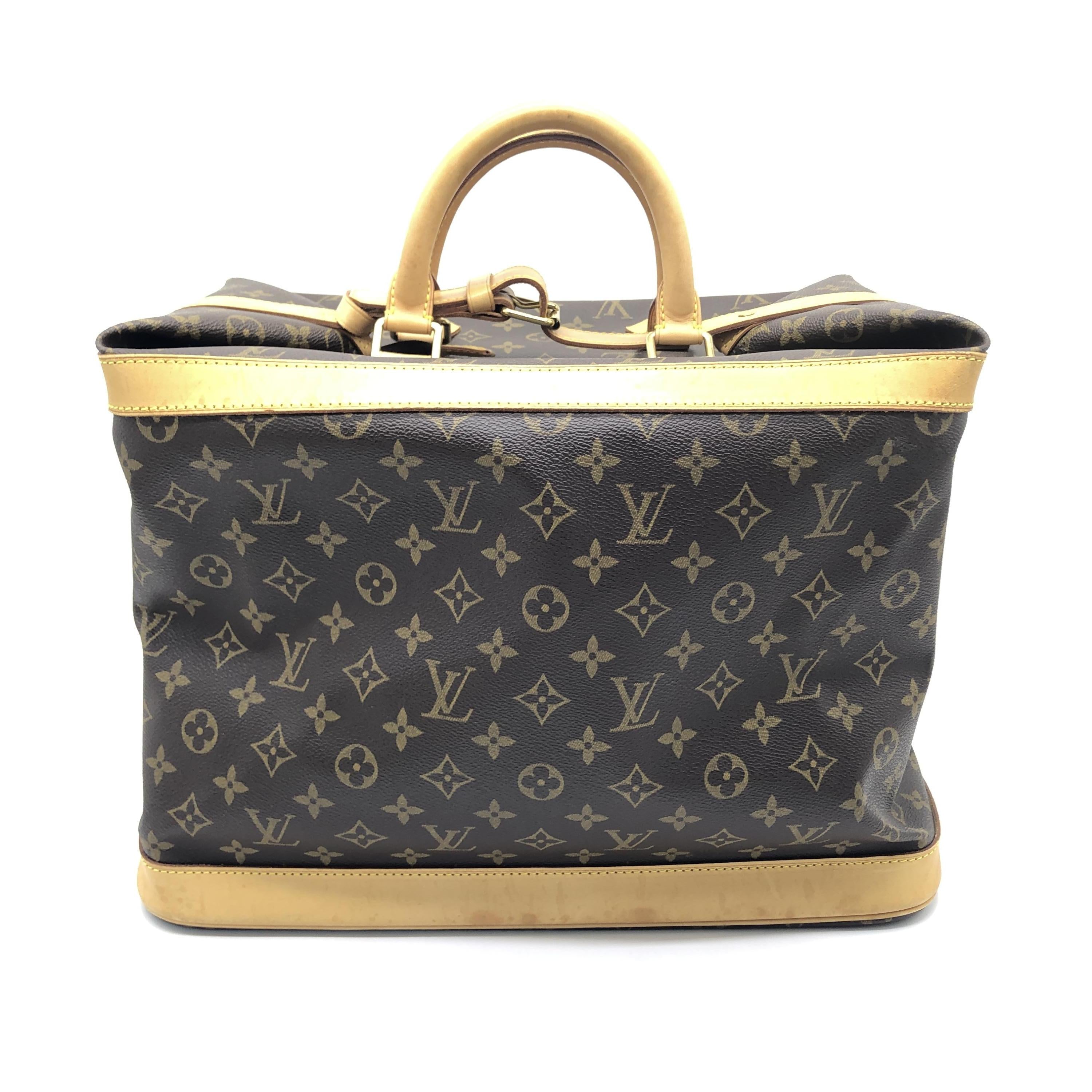 Louis Vuitton Cruiser 40 Monogram Canvass Weekender Travel Bag C355107