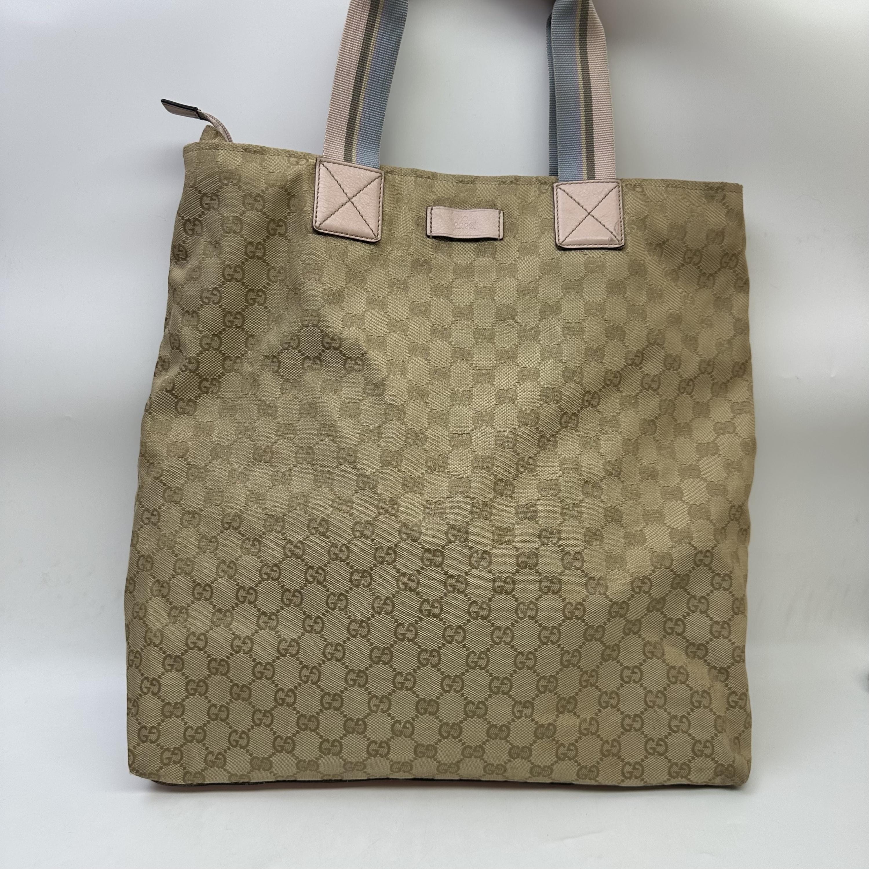 Gucci GG Canvas Web Tote Bag C351474