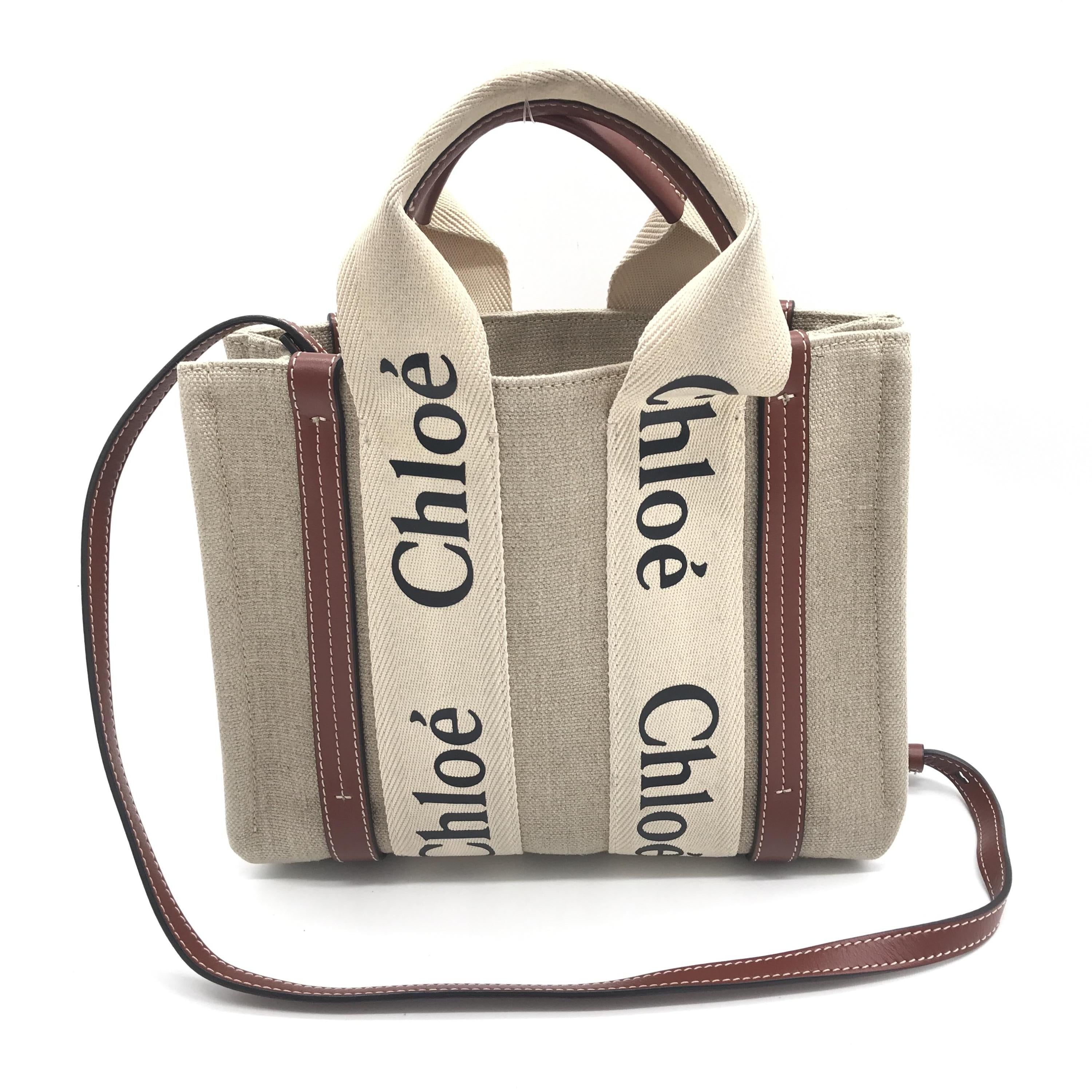 Cotton Calfskin Tote Bag C331585