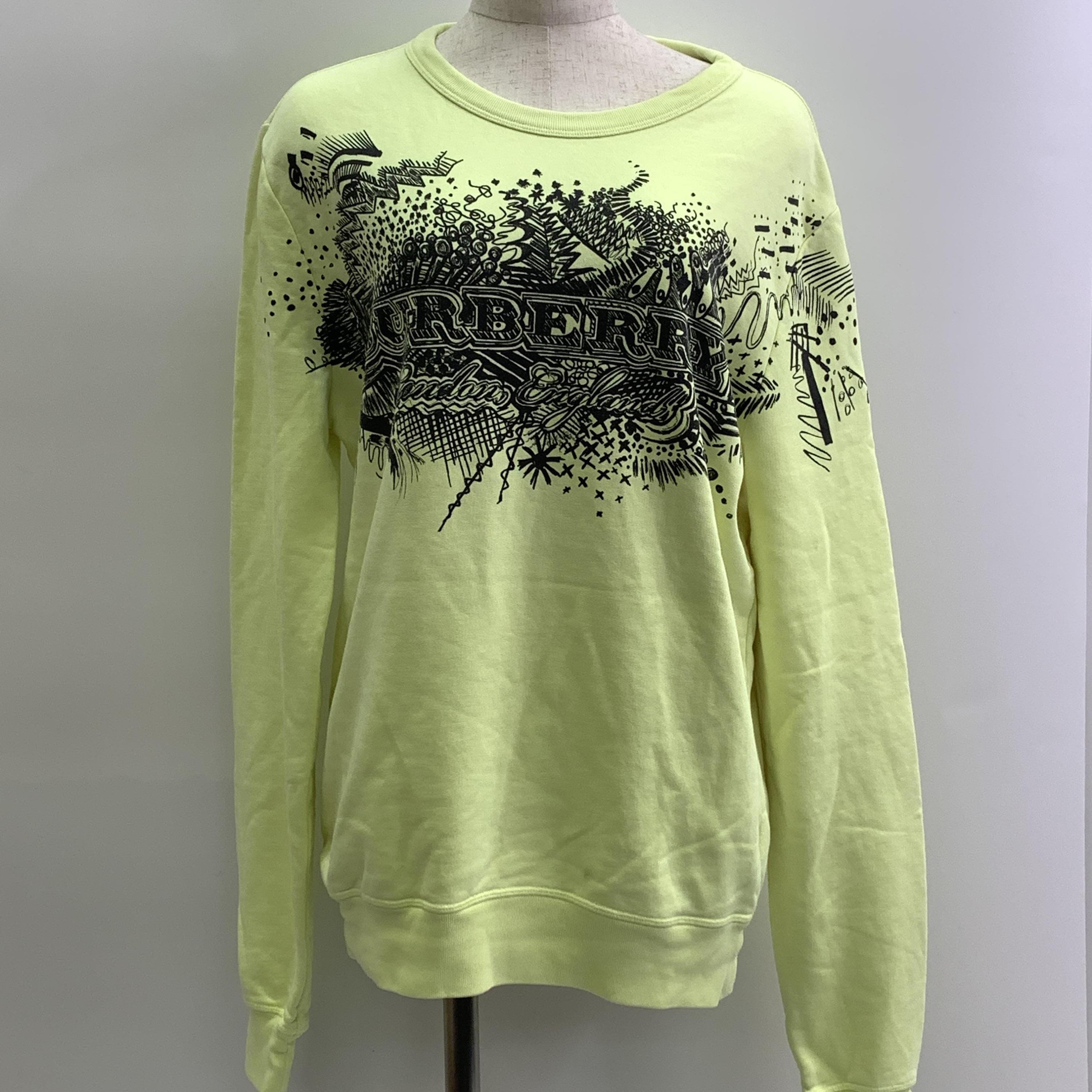 Burberry Graphic Print Crew Neck Sweatshirt C326473