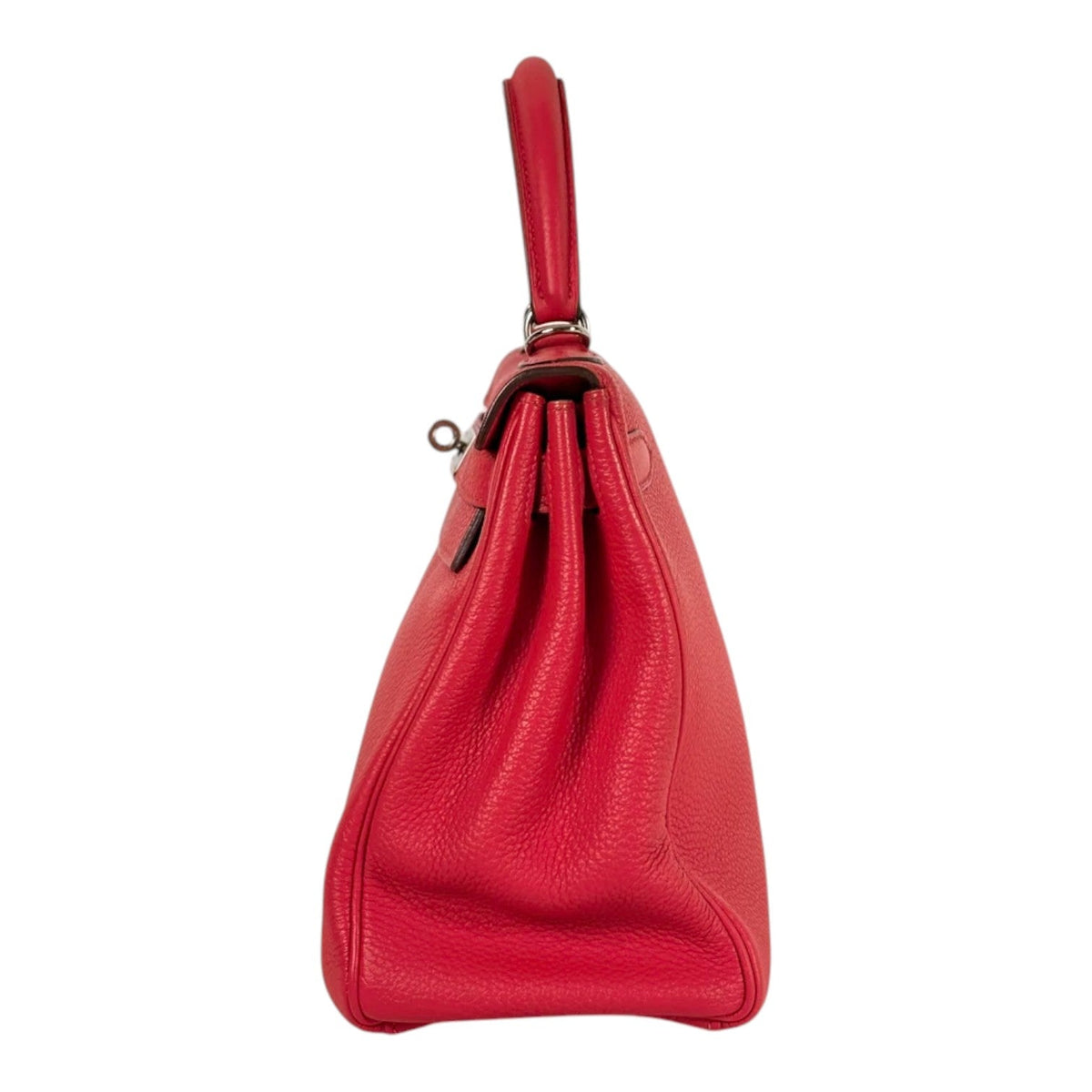 Hermes Kelly 28cm Bag in Red Togo with PHW