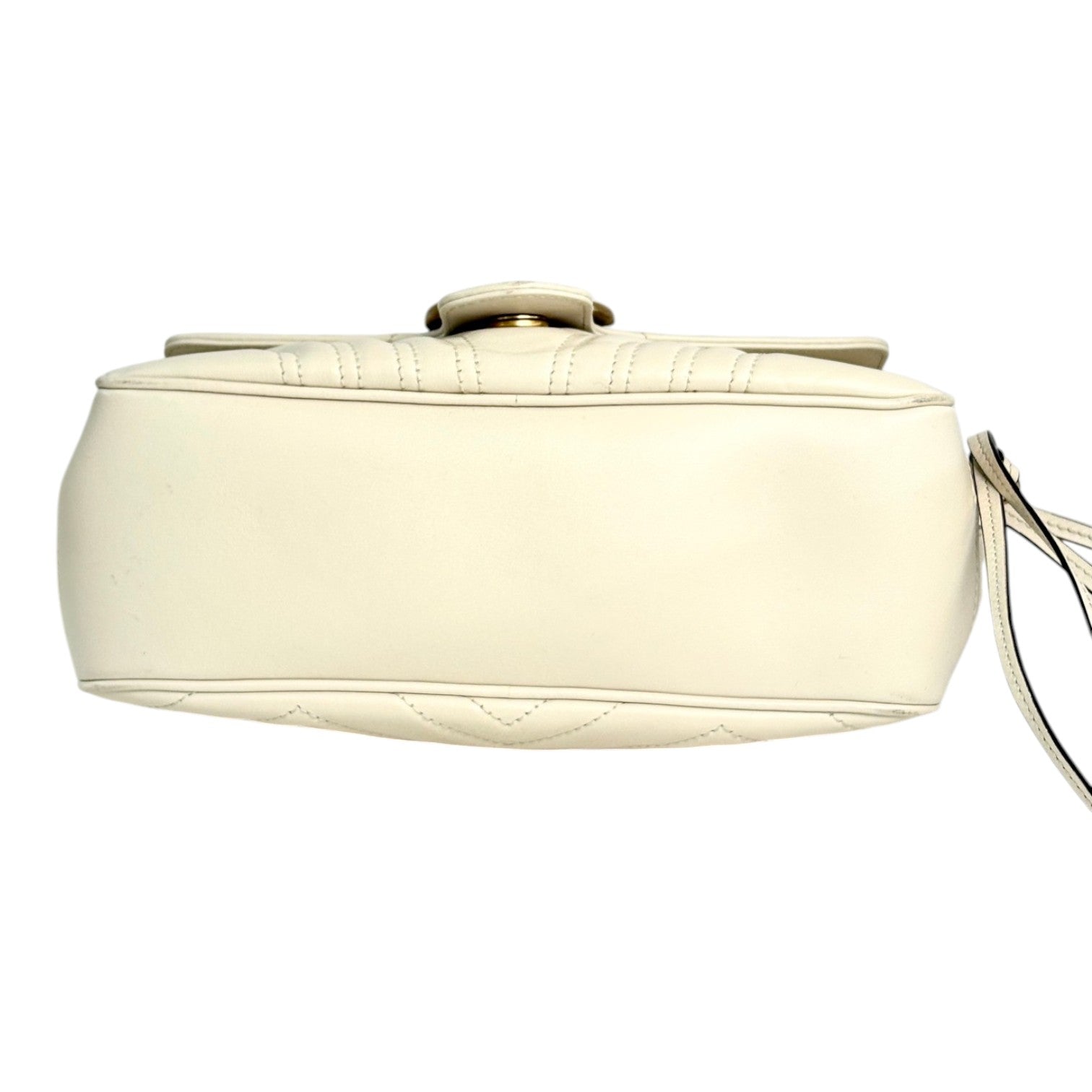 Gucci Marmont Camera White Bag