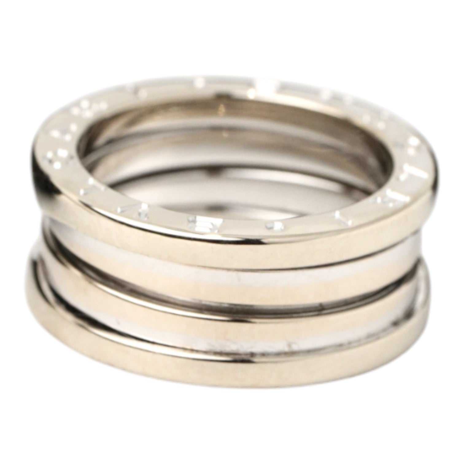 Bvlgari B Zero1 18k White Gold Ring #51