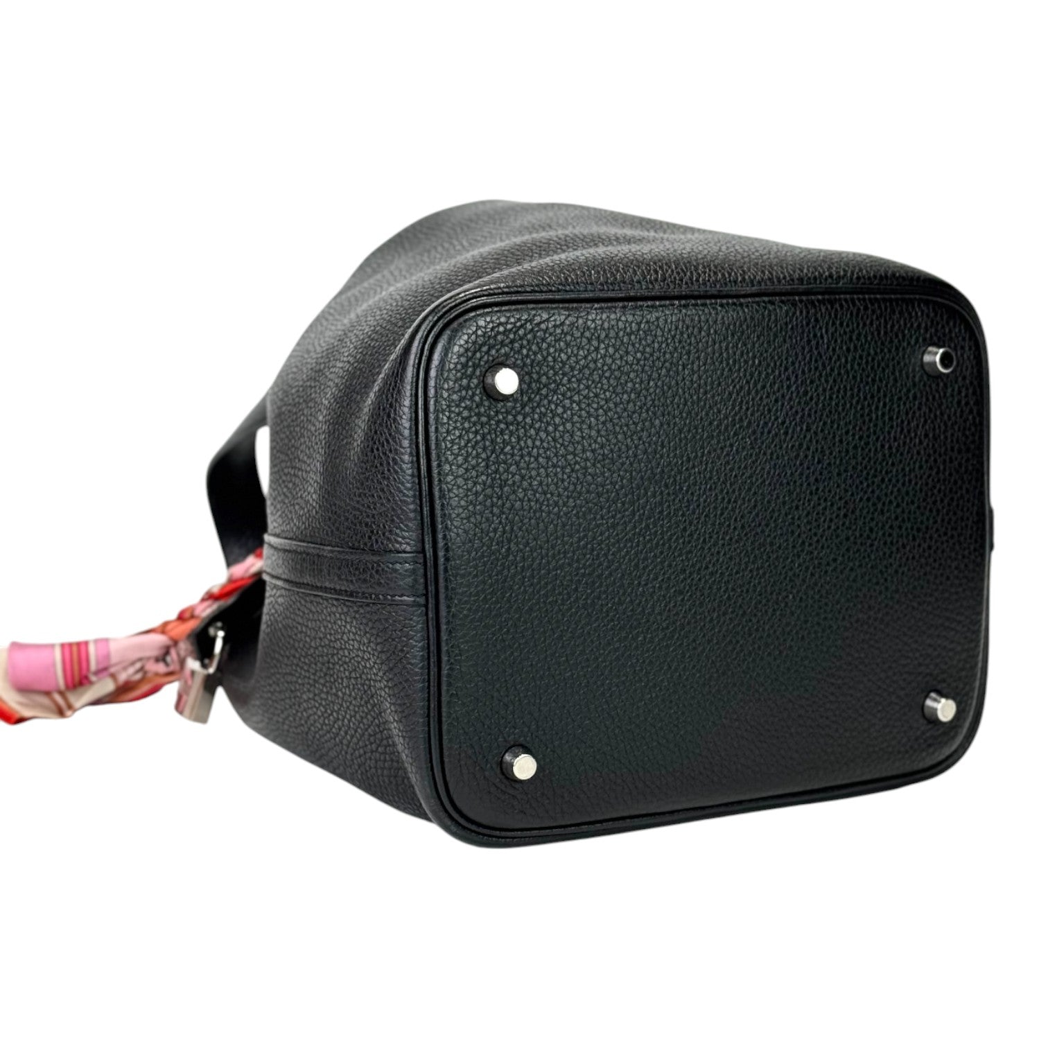 Hermes Picotin 22 Black with PHW - Full Set