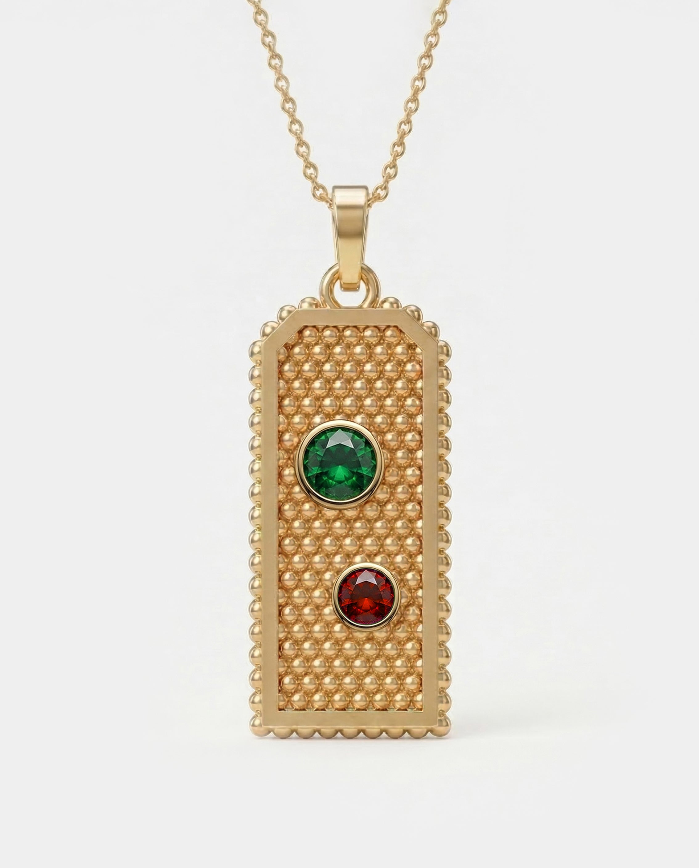 Cartouche II Pendant Large