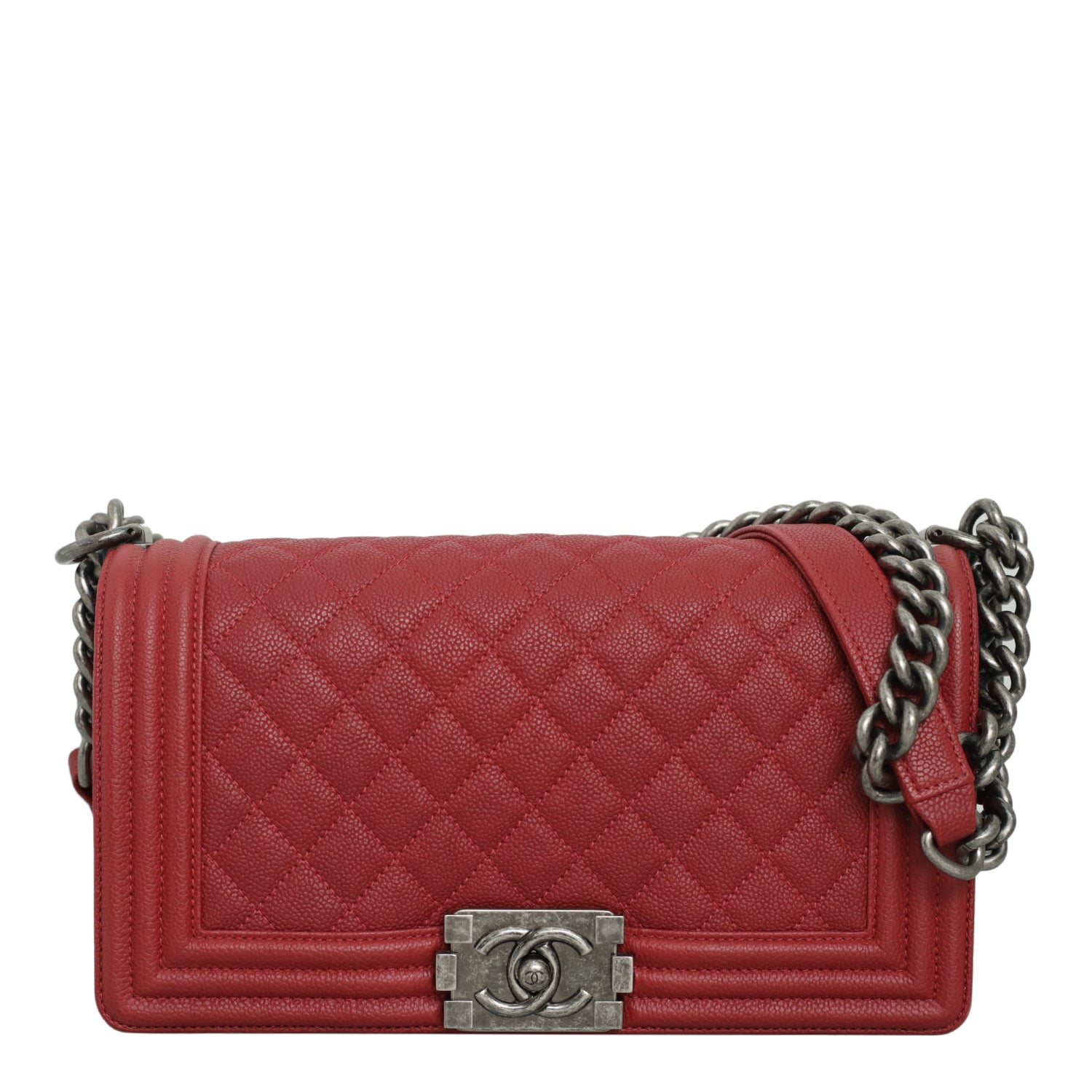 Chanel Caviar Old Medium Boy Bag CHA10133B