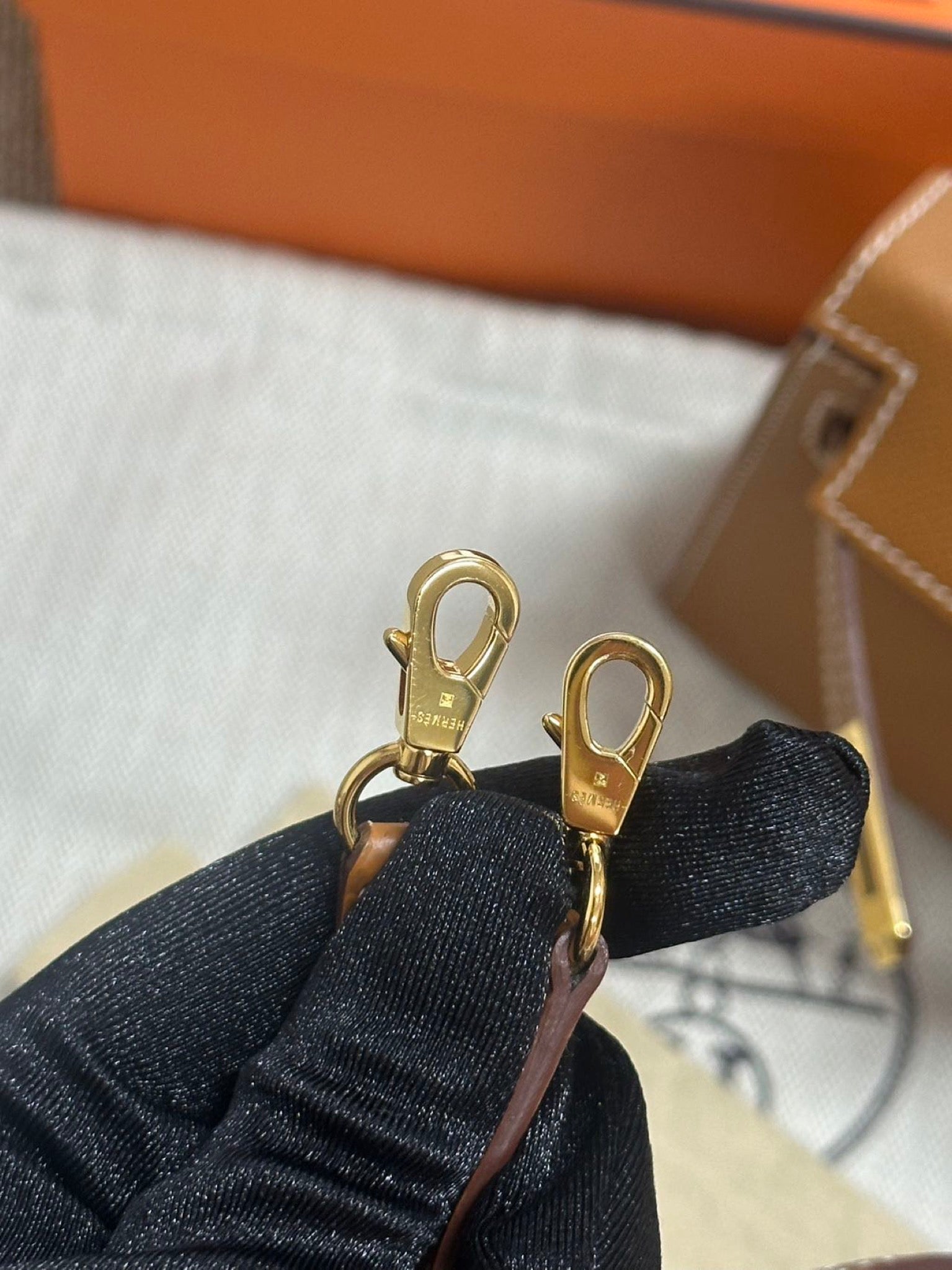 Hermès Mini Kelly Gold GHW Stamp C image 20