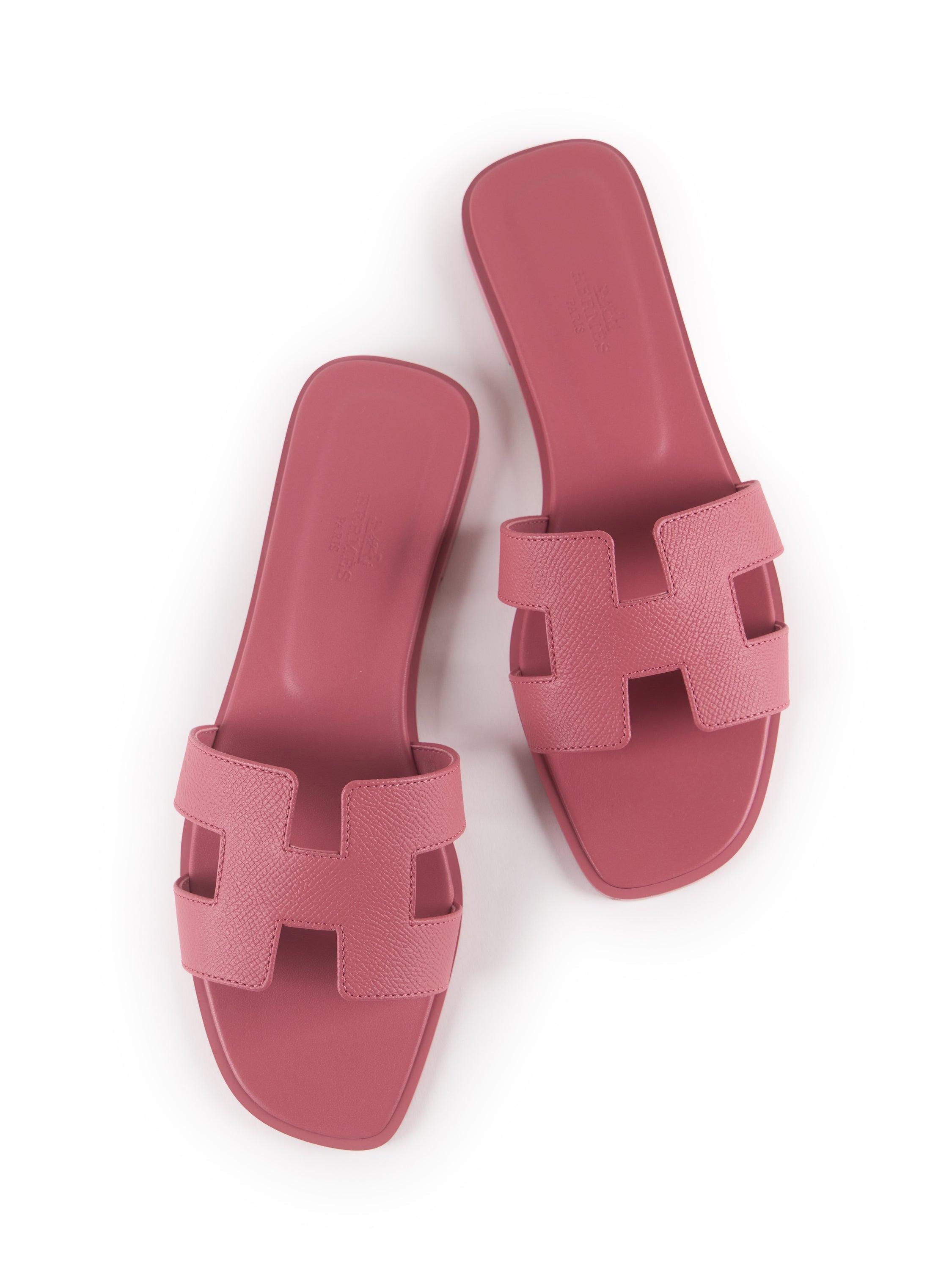 HERMÈS ORAN SANDAL Rose De Venise - Size 37