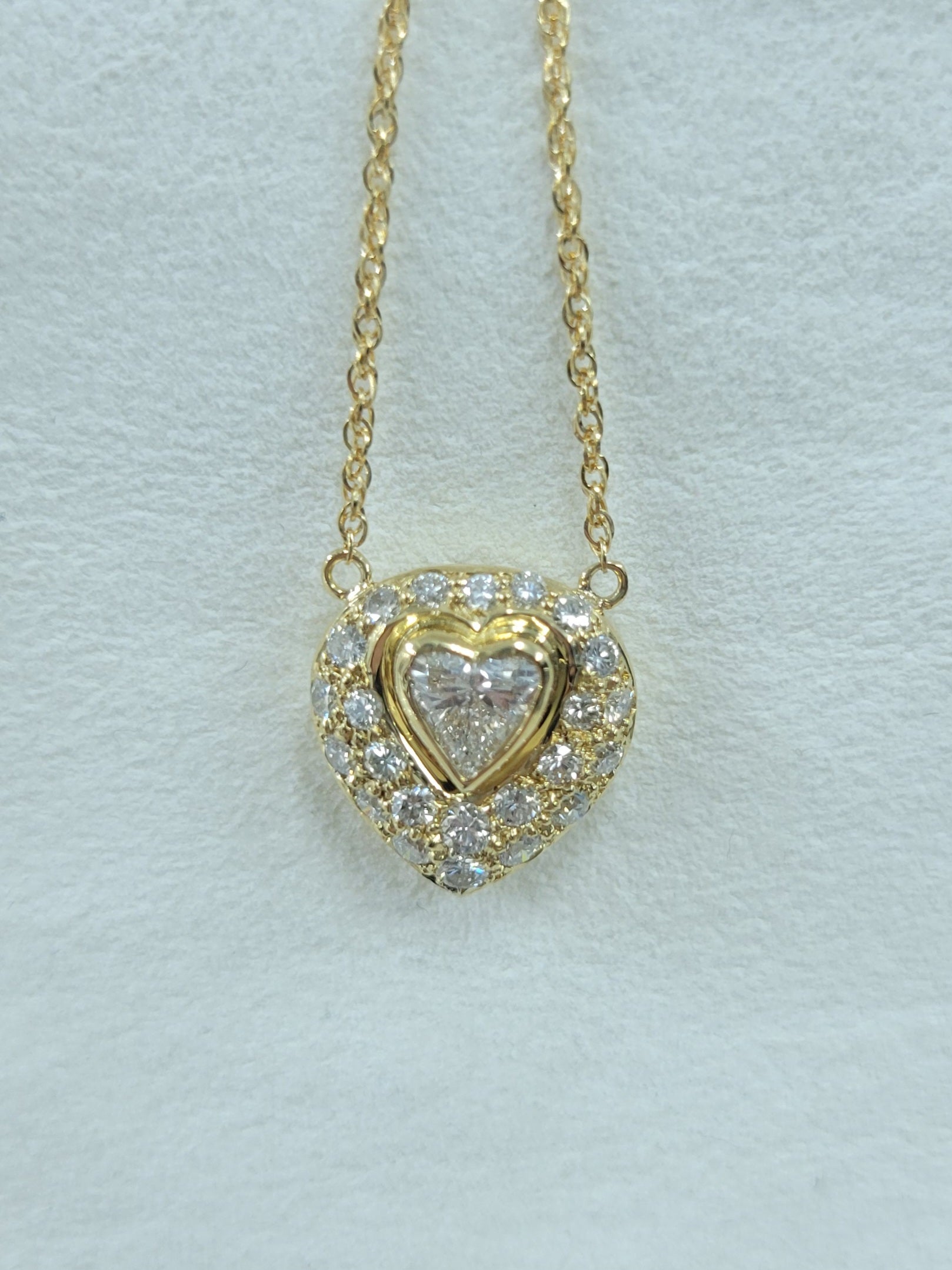 Gold Necklace in 18K (XX3195-3) JJC1459