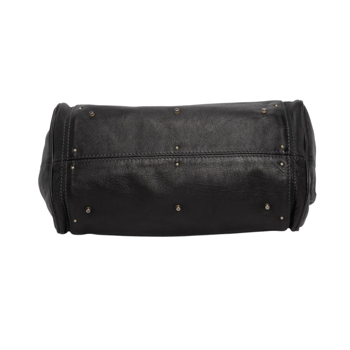 Chloe Black Grained Calfskin Small Paddington Bag