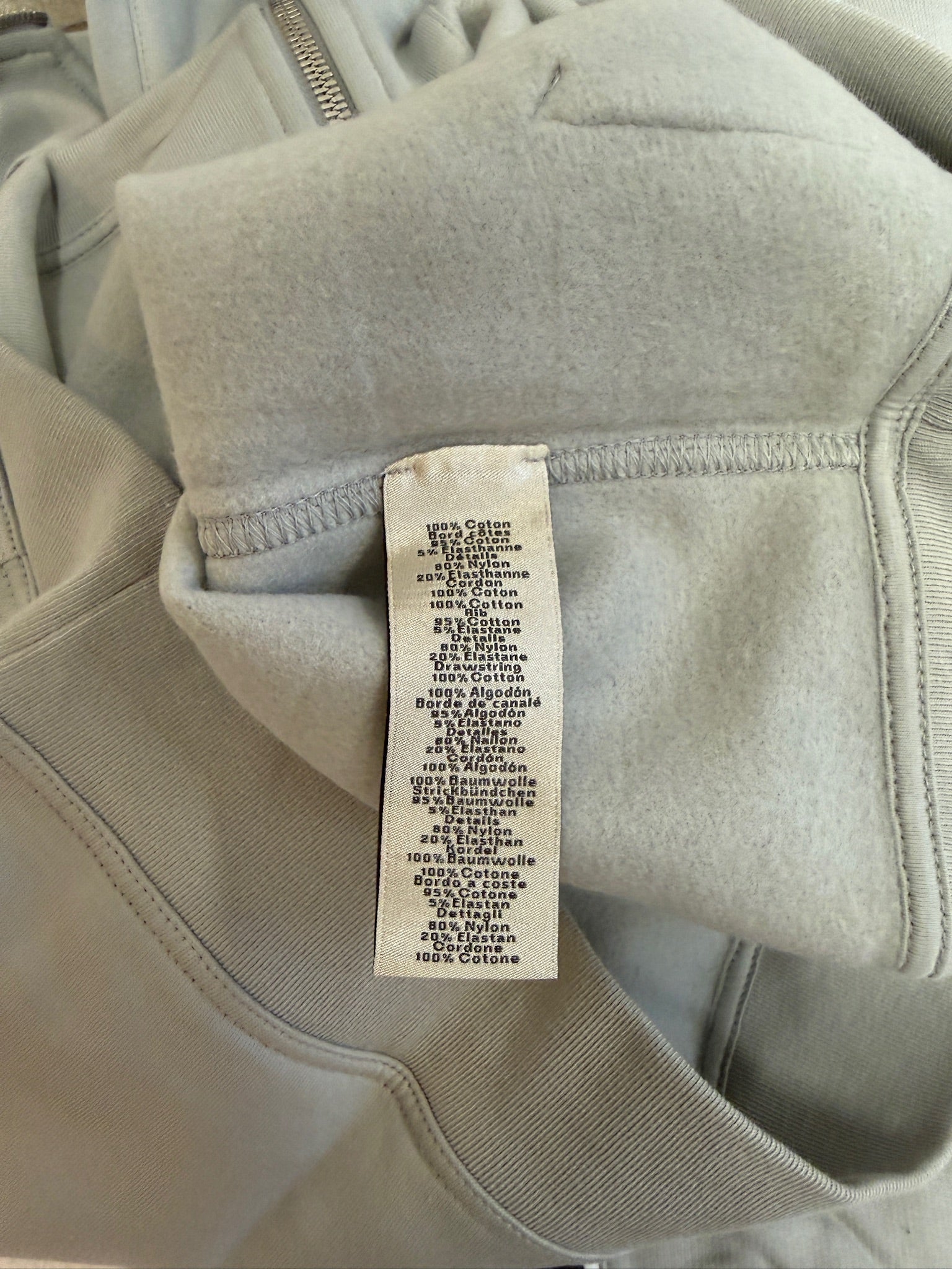 Hermès Zip Hoodie - Silex Green