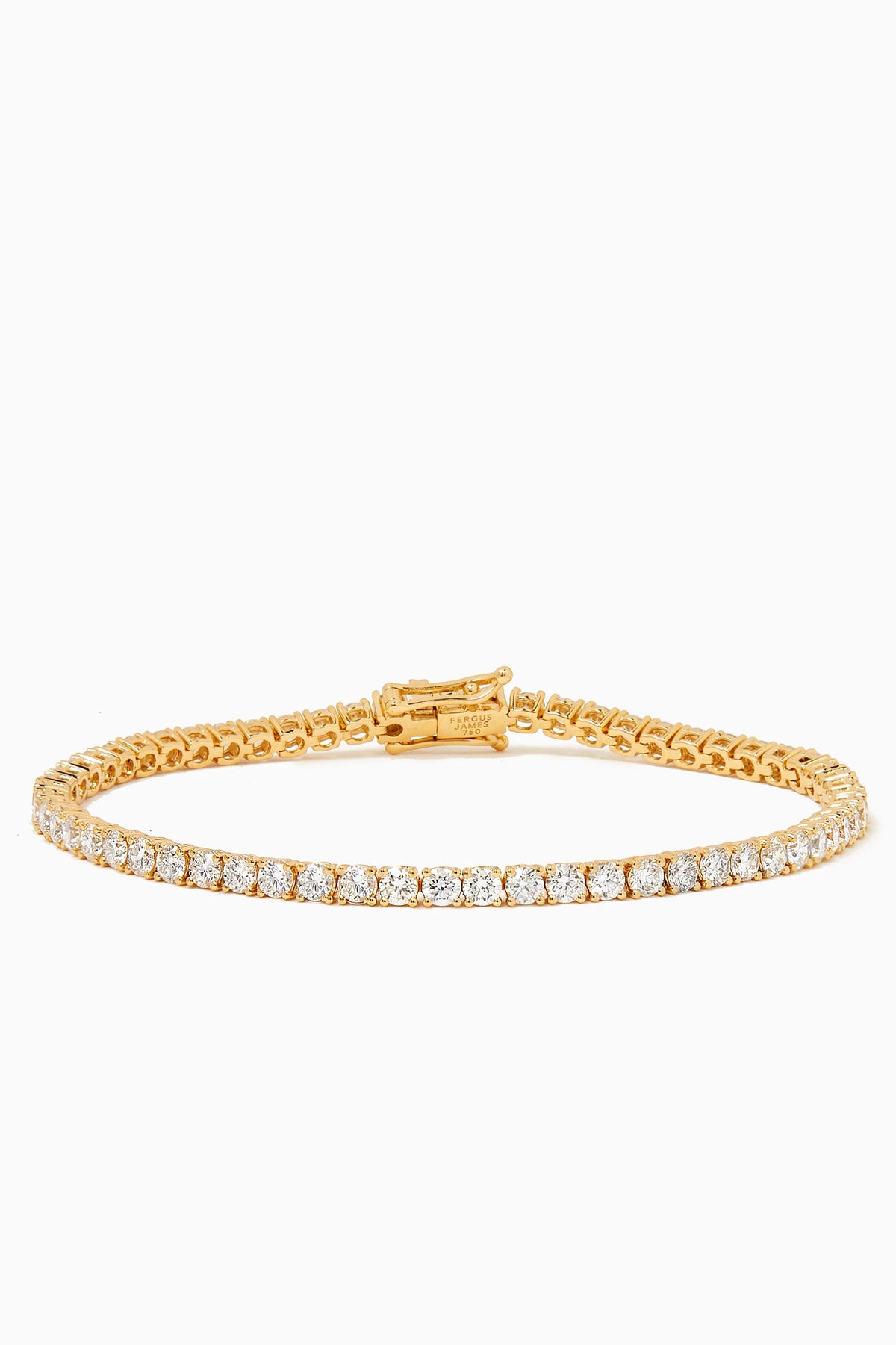 18K Tennis Bracelet SETTING ONLY SABSET096
