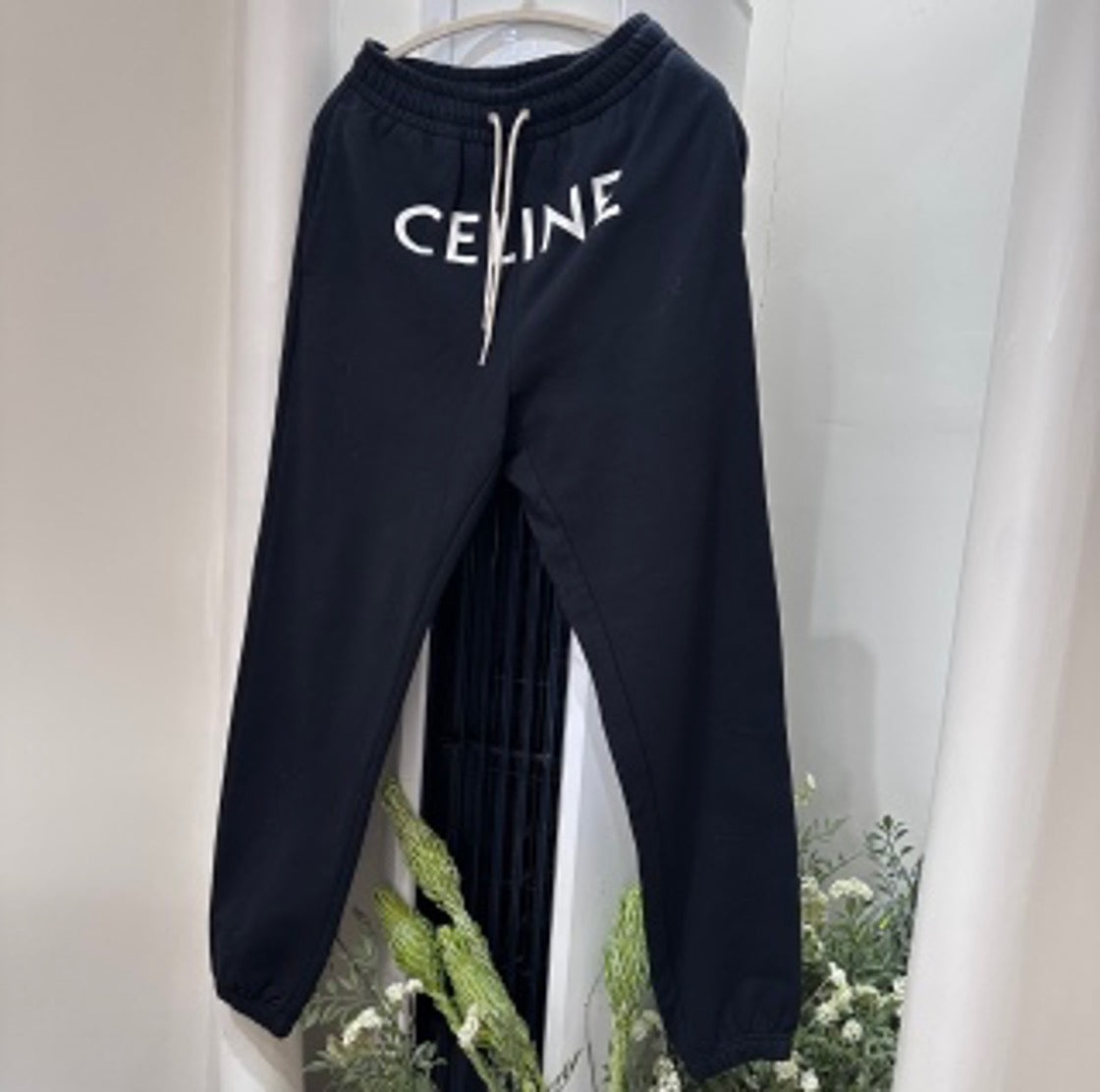 Celine mono print sweatpants US5121015