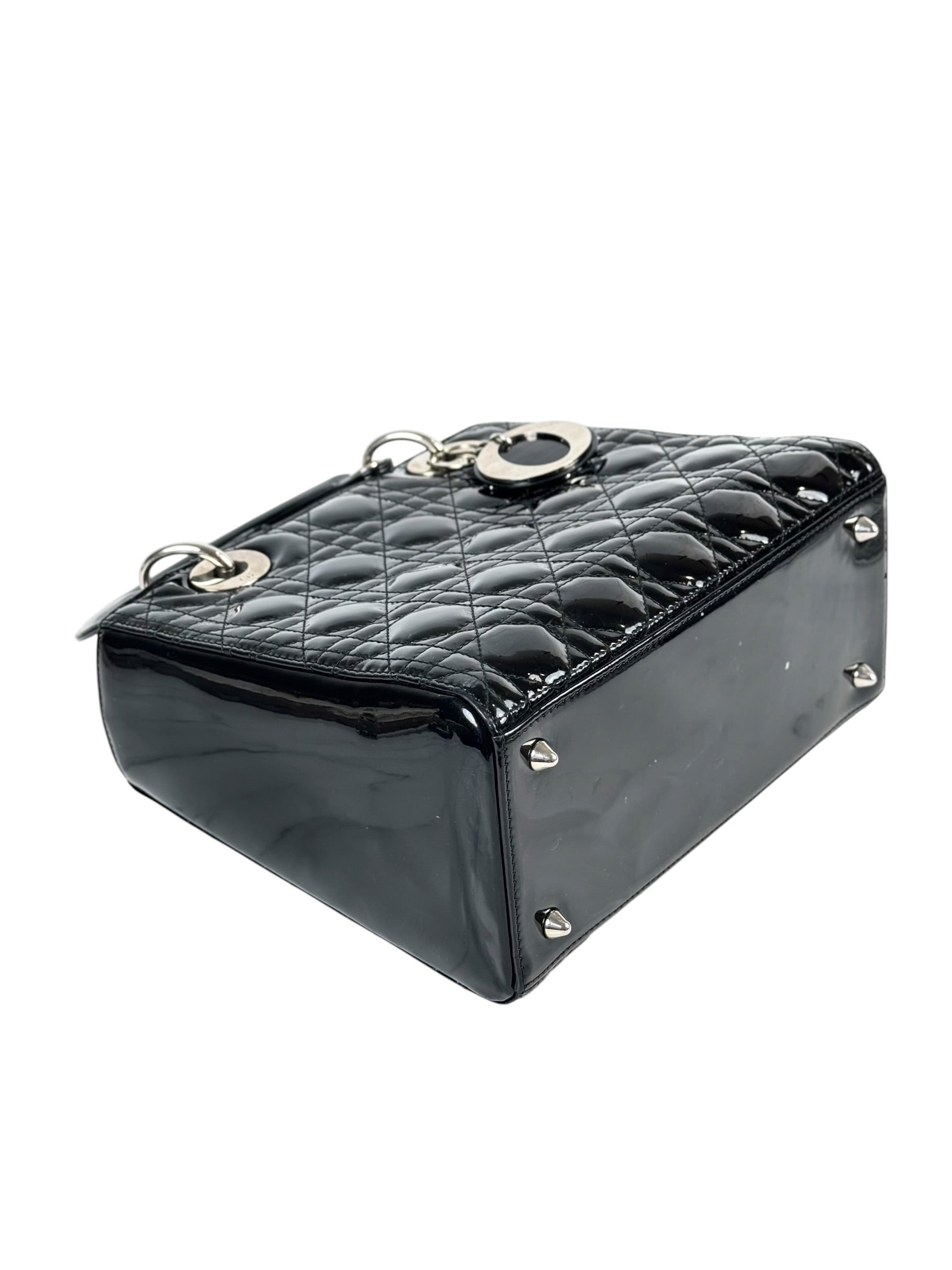 Dior Lady Dior Medium Bag in Black