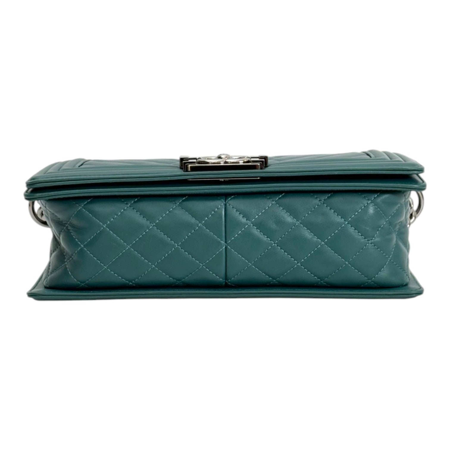 Chanel Green Medium Leboy Bag