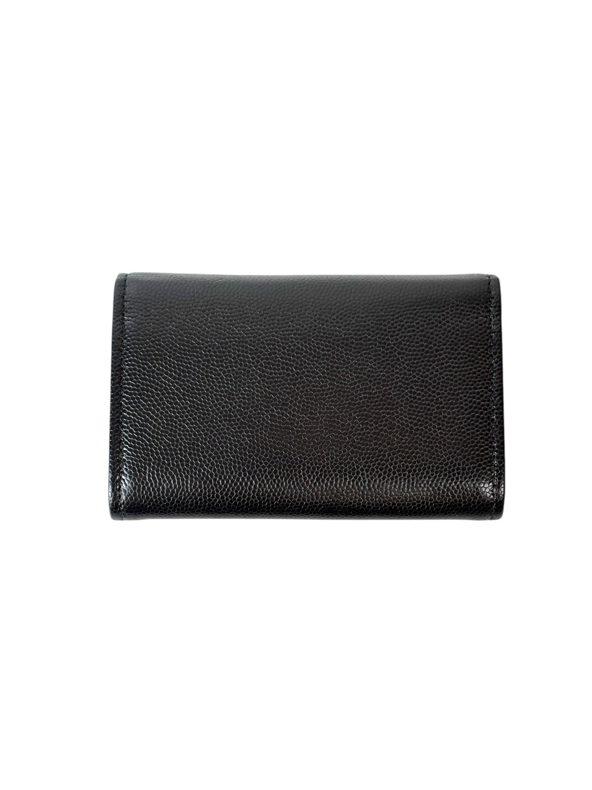 Chanel Black Mini Caviar Card Wallet