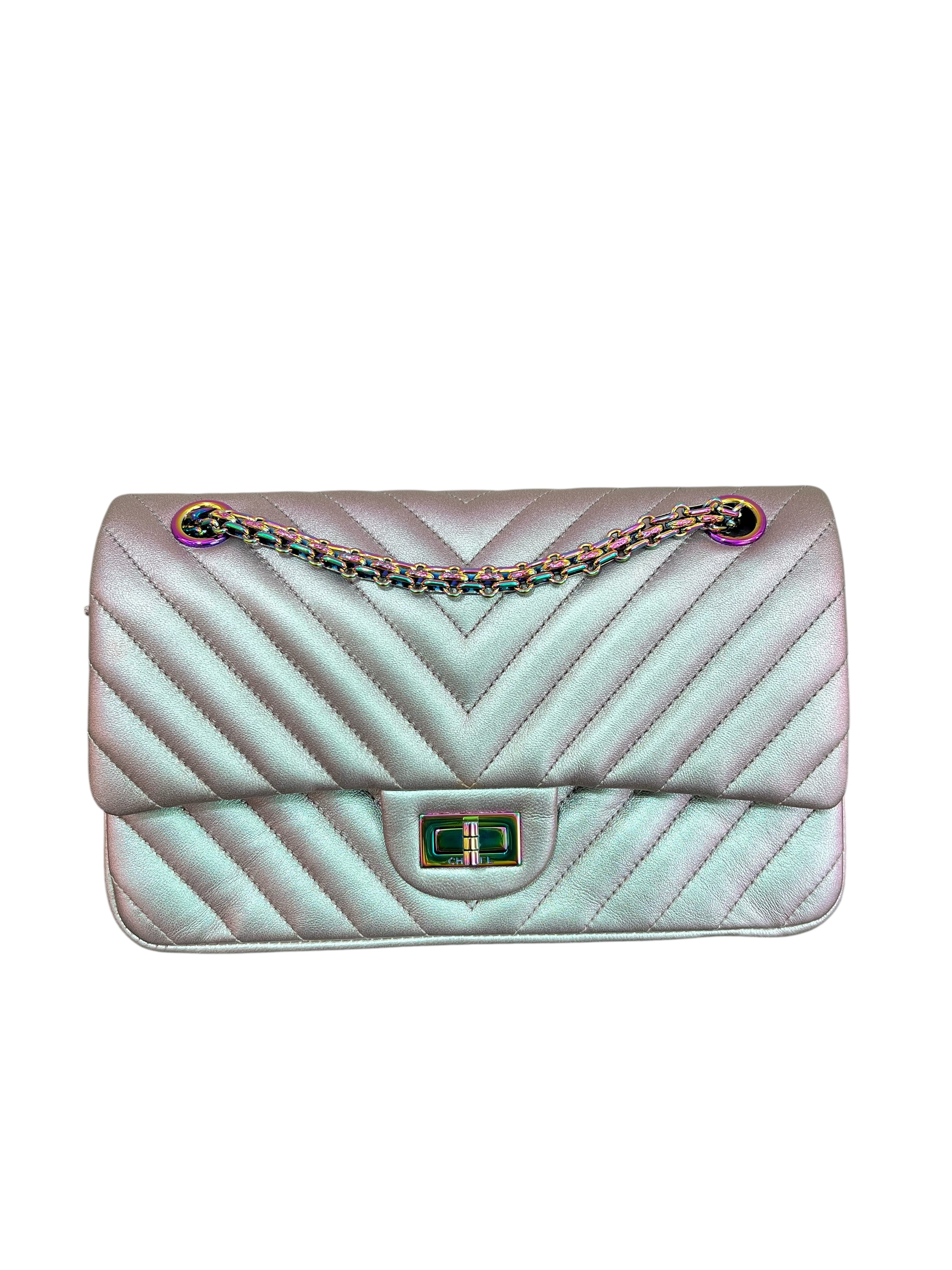 Chanel Reissue Small Iridescent Rainbow HW SYCYE1512
