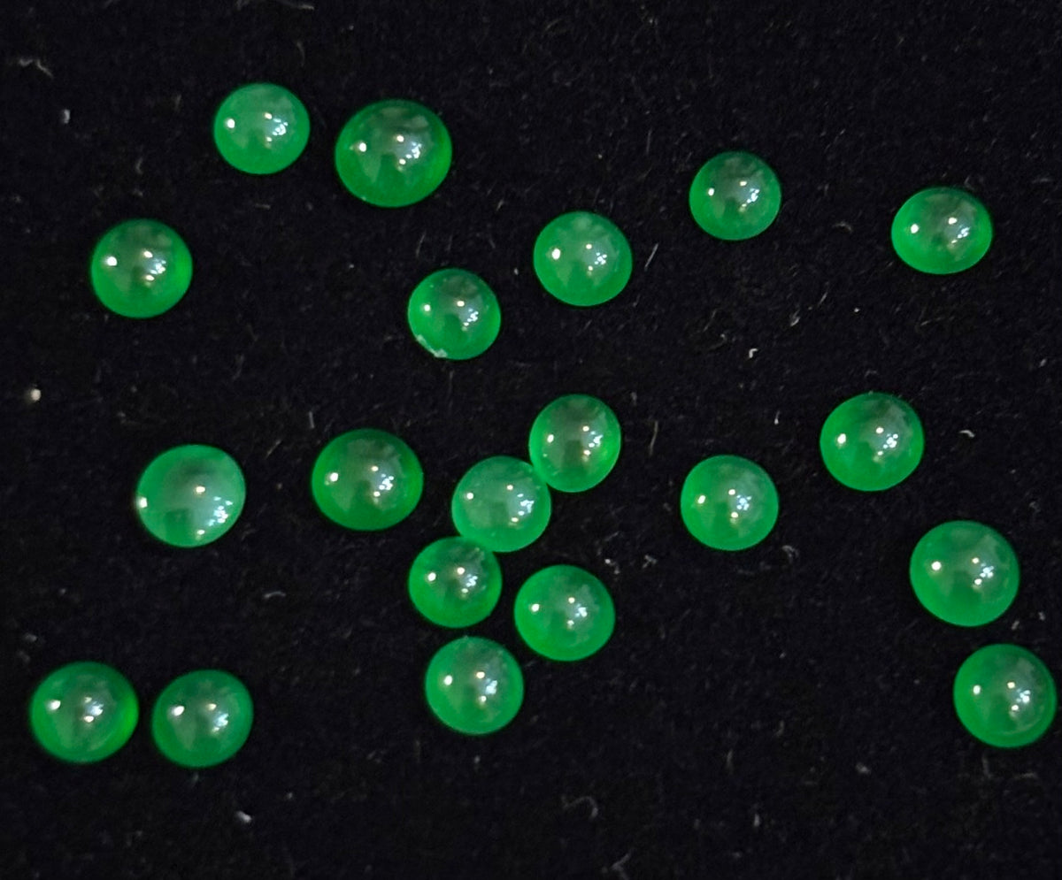 3.30ct Imperial Jadeite Set Type A with certificate (#20-655) THAIC0736