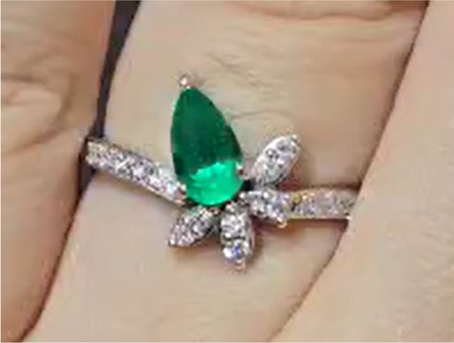 0.60ct Emerald Ring SYCB24
