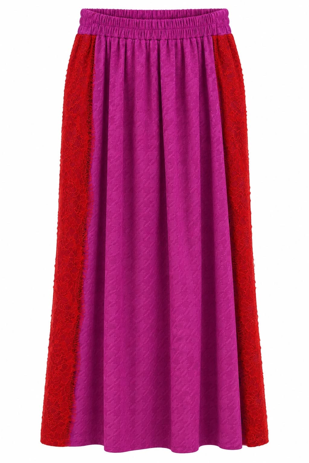 TROUSER GILDA KNIT MAGENTA  MCL13448
