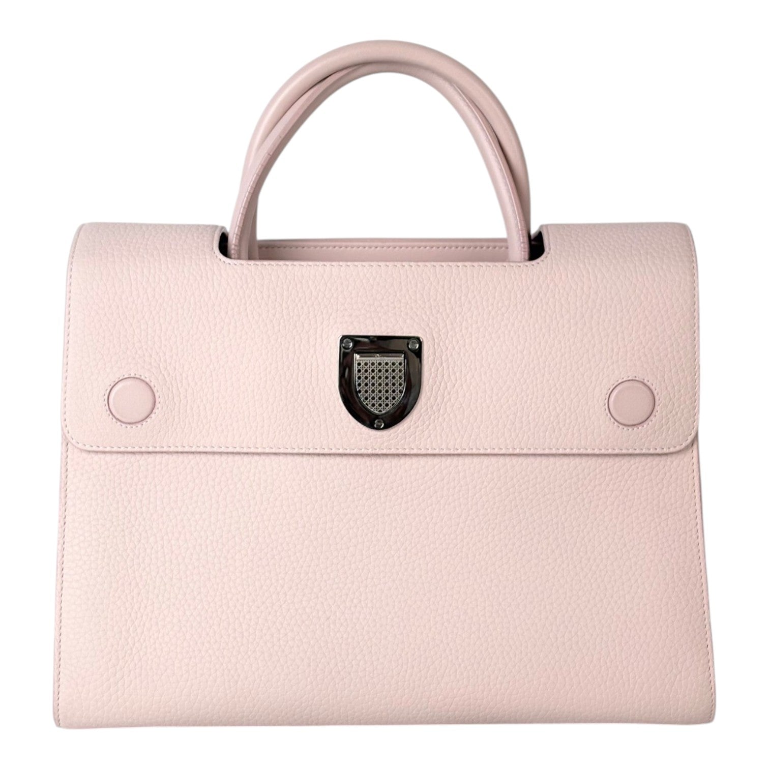 Dior Pink Diorever Top Handle Bag with Strap