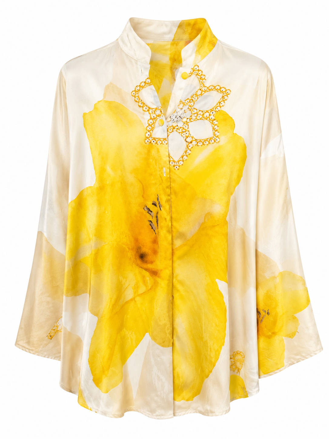 FRENCH VELVET JACKET STELLA DORO YELLOW MCL11951