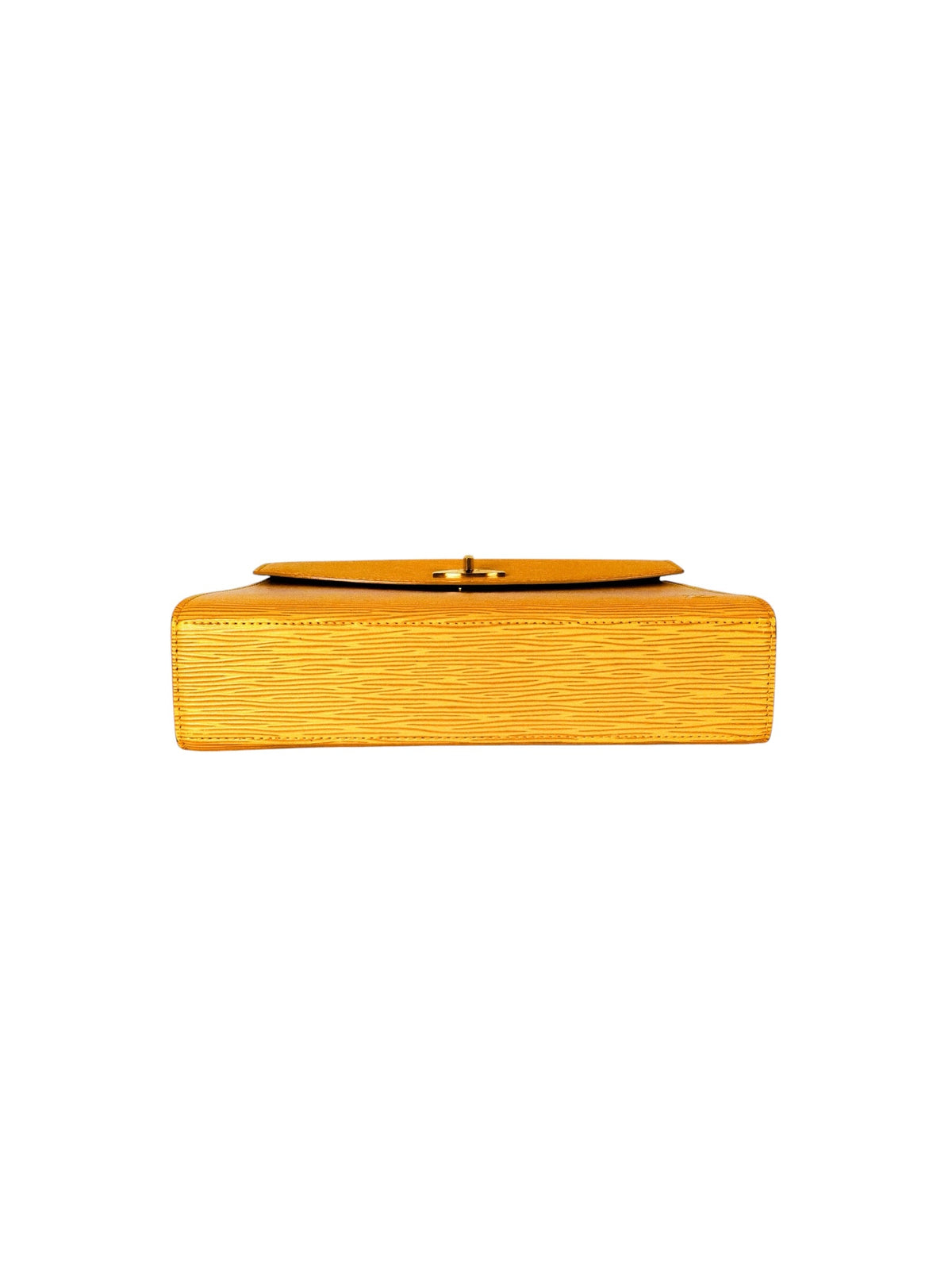 Louis Vuitton Yellow Malesherbes Epi Top Handle Bag