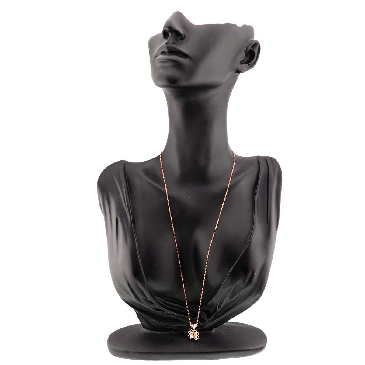 Diamond 0.29ct Necklace 10K Pink Gold 416 903006558