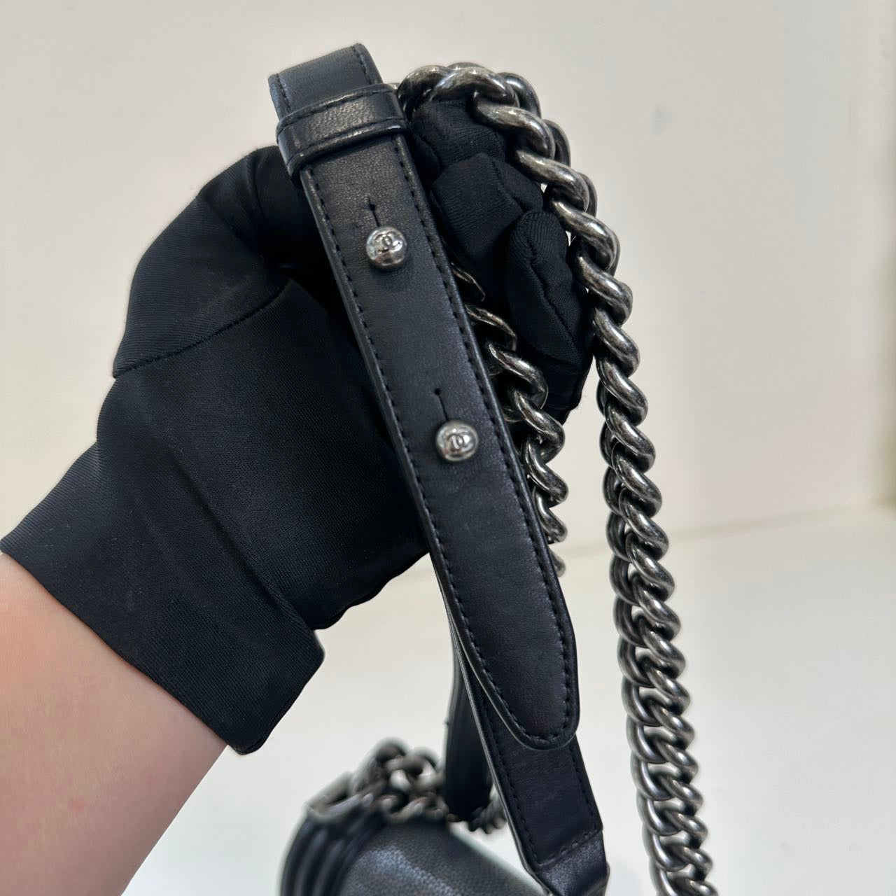Chanel  Galuchat Stingray Mini Boy Flap
