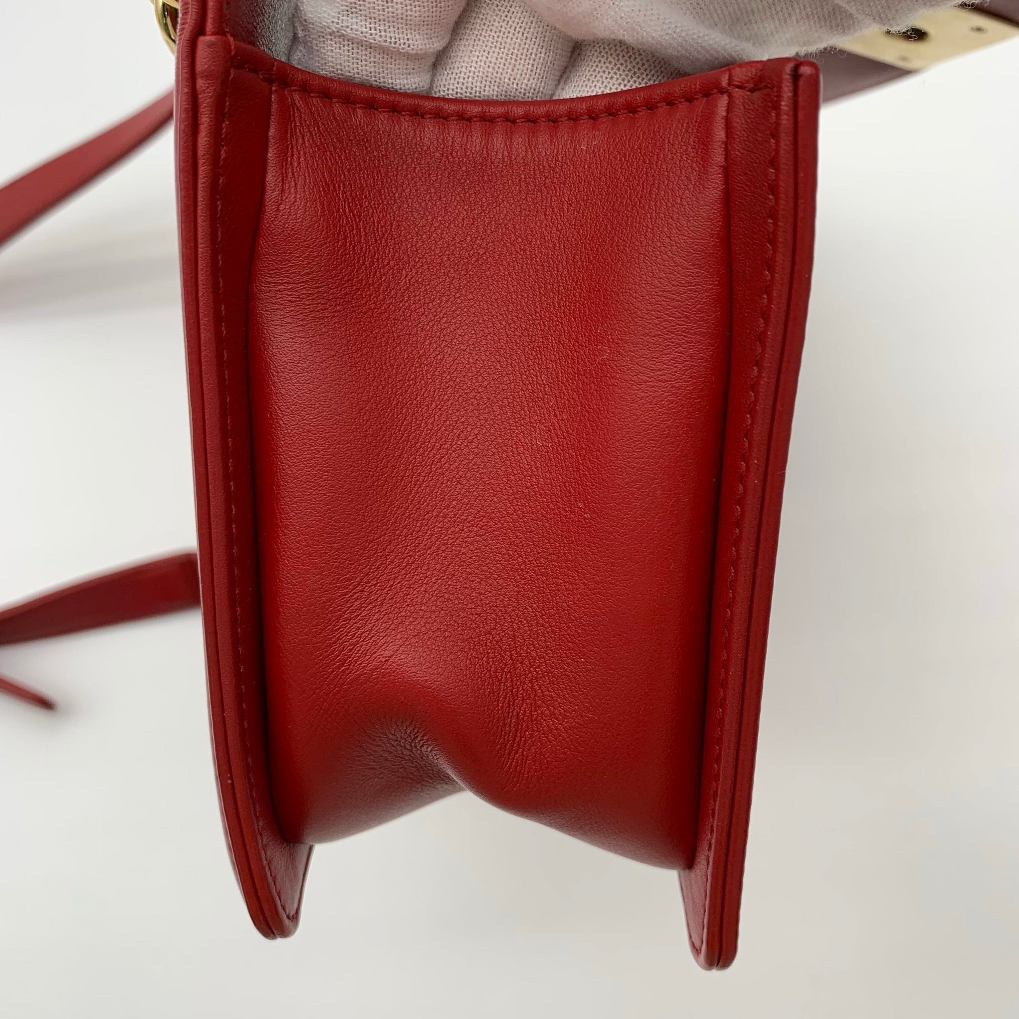 Chanel Boy Medium Flap Bag Red image 26